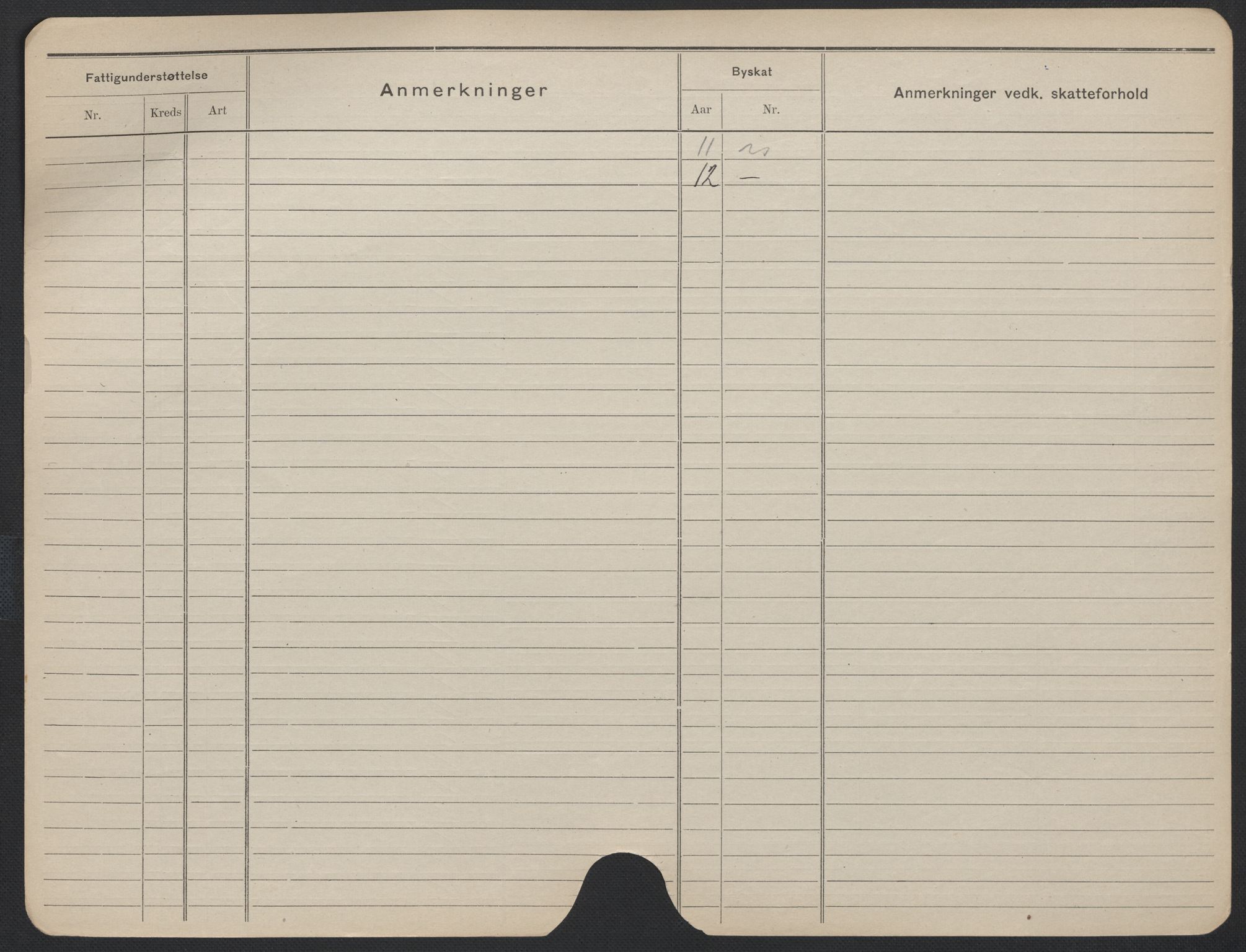 Oslo folkeregister, Registerkort, AV/SAO-A-11715/F/Fa/Fac/L0013: Kvinner, 1906-1914, s. 1100b