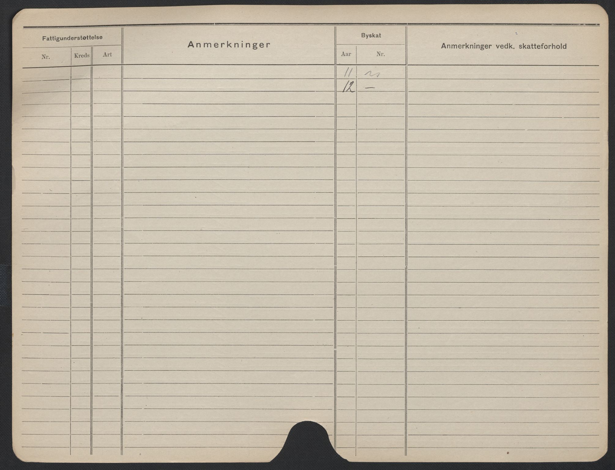 Oslo folkeregister, Registerkort, SAO/A-11715/F/Fa/Fac/L0013: Kvinner, 1906-1914, s. 1100b