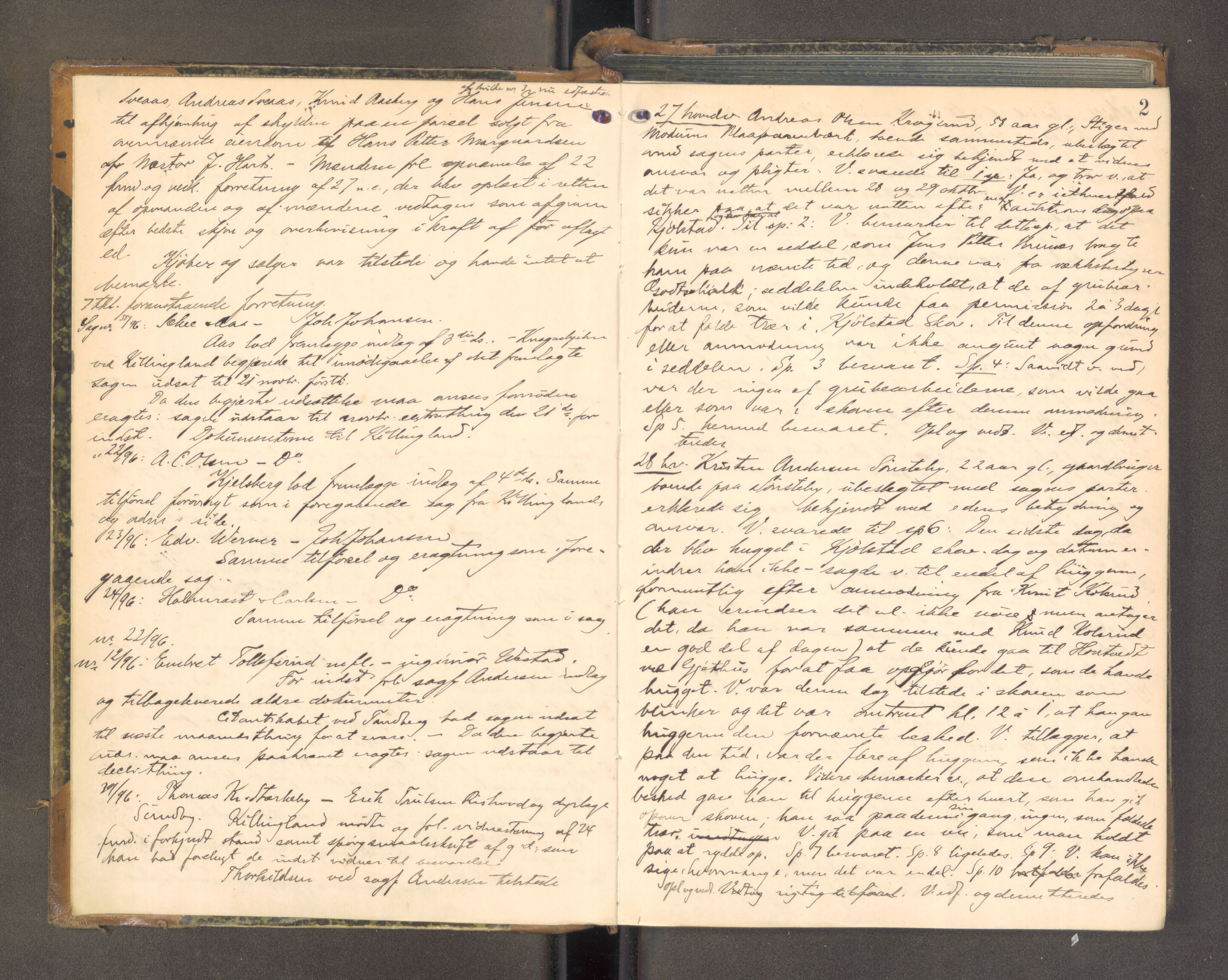 Eiker, Modum og Sigdal sorenskriveri, AV/SAKO-A-123/F/Fa/Fac/L0030: Tingbok, 1896-1900, s. 1b-2a