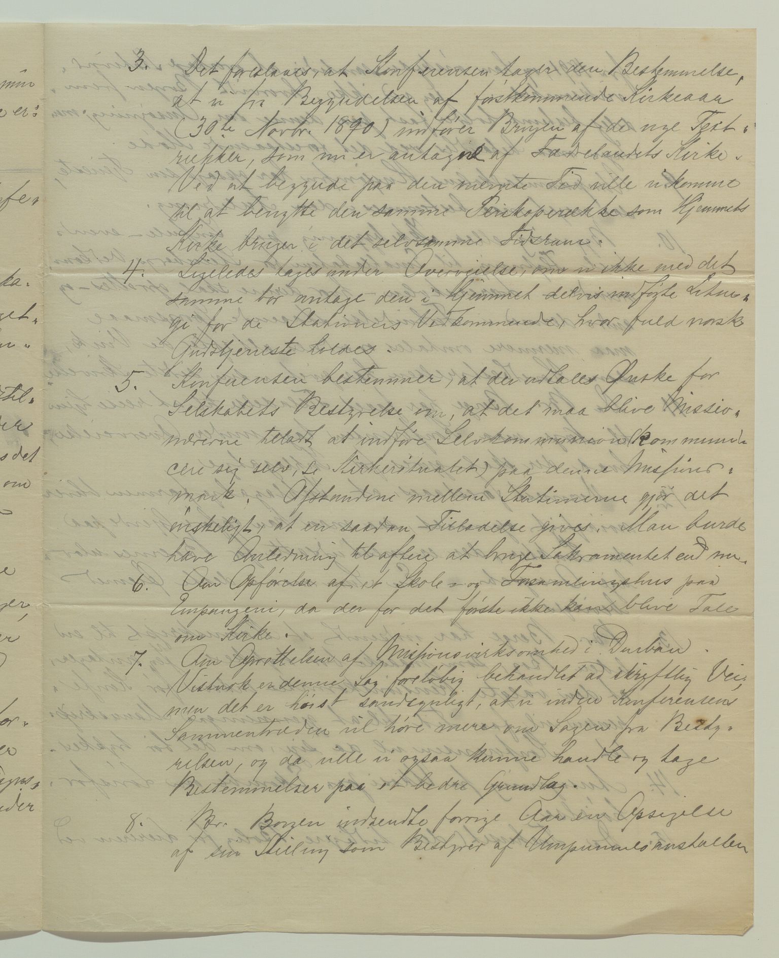 Det Norske Misjonsselskap - hovedadministrasjonen, VID/MA-A-1045/D/Da/Daa/L0038/0004: Konferansereferat og årsberetninger / Konferansereferat fra Sør-Afrika., 1890