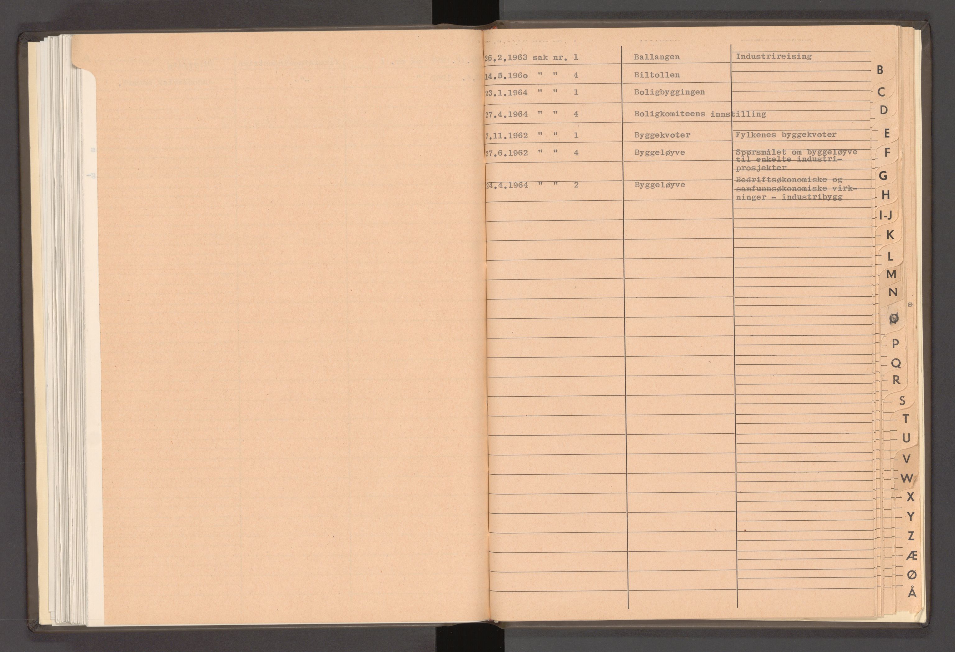 Statsministerens kontor, AV/RA-S-1005/A/Aa/L0021: Referat fra regjeringens økonomiske utvalg, 1960-1965