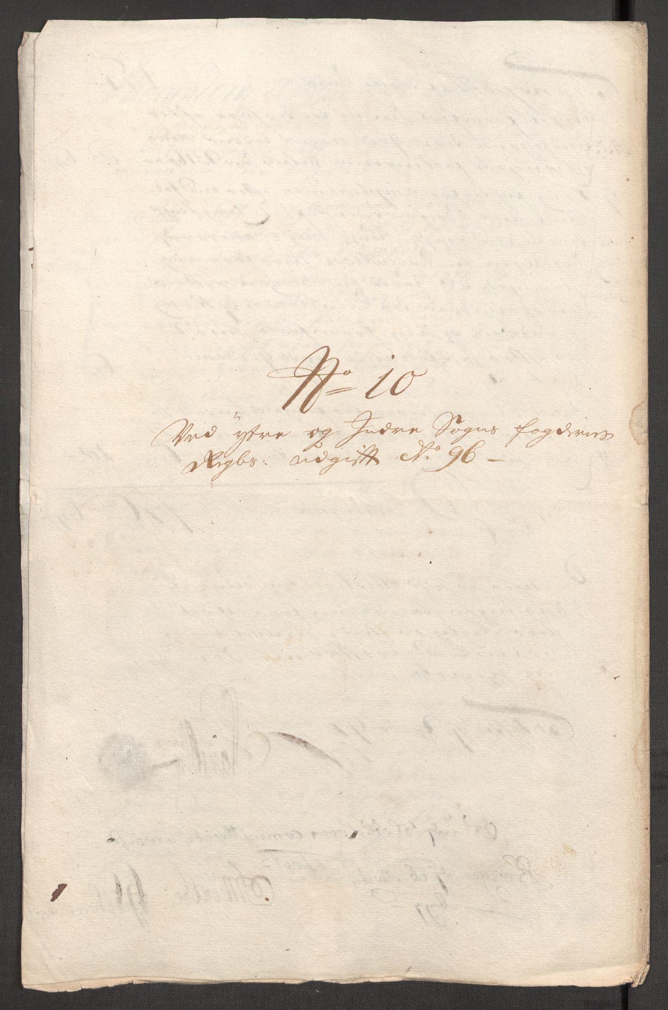 Rentekammeret inntil 1814, Reviderte regnskaper, Fogderegnskap, AV/RA-EA-4092/R52/L3309: Fogderegnskap Sogn, 1696-1697, s. 219