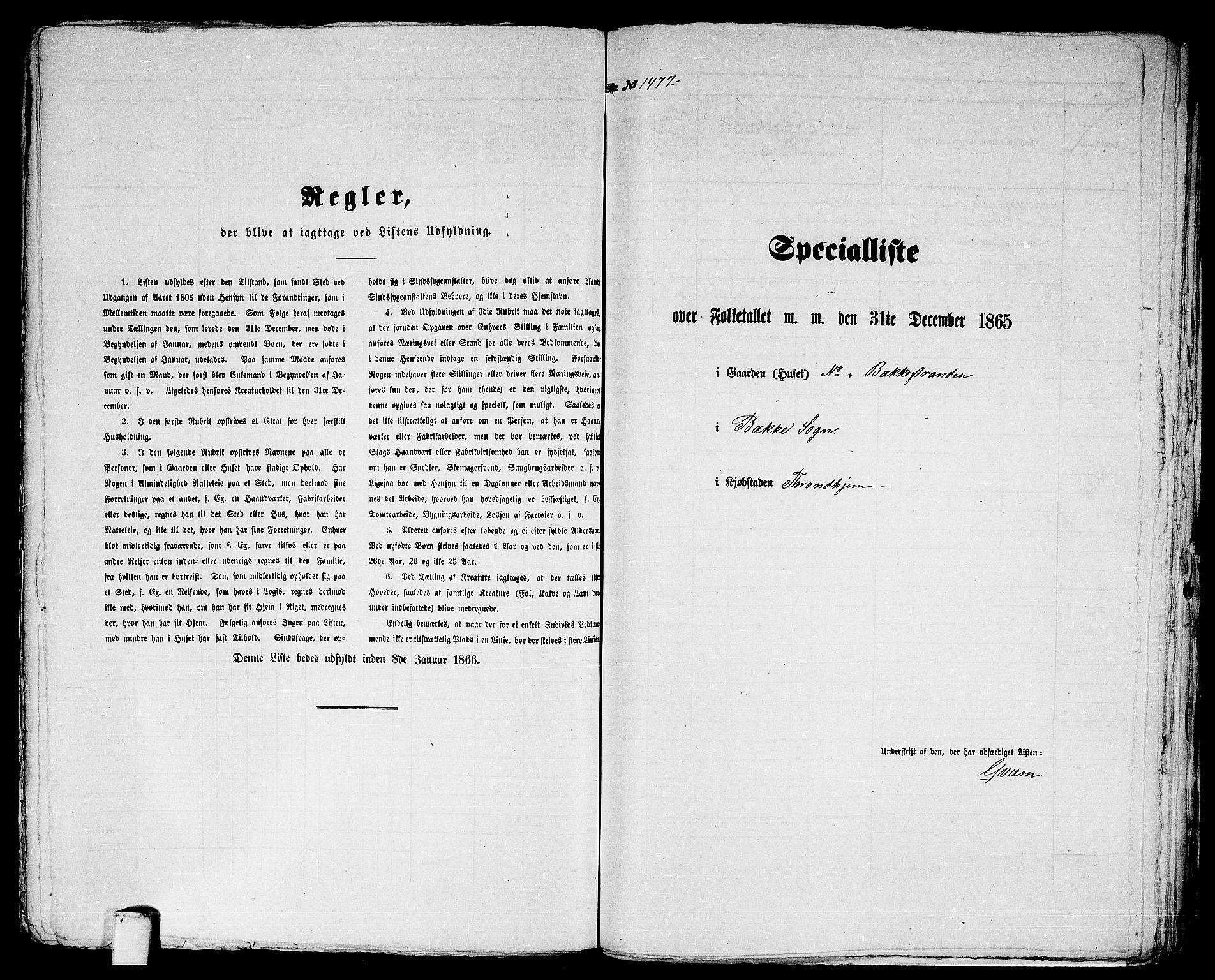 RA, Folketelling 1865 for 1601 Trondheim kjøpstad, 1865, s. 3044