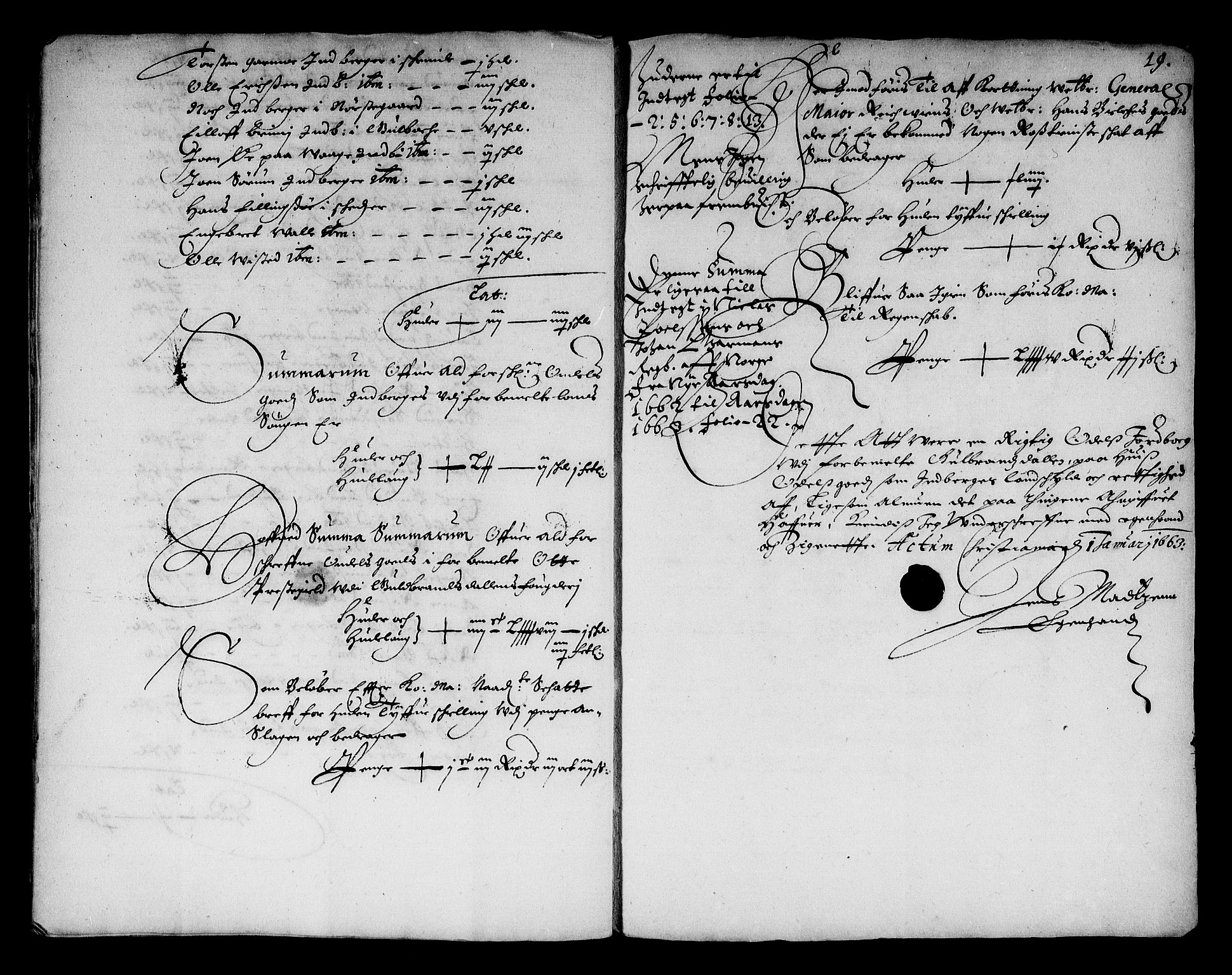 Rentekammeret inntil 1814, Reviderte regnskaper, Stiftamtstueregnskaper, Landkommissariatet på Akershus og Akershus stiftamt, AV/RA-EA-5869/R/Ra/L0011: Landkommissariatet på Akershus, 1661-1662