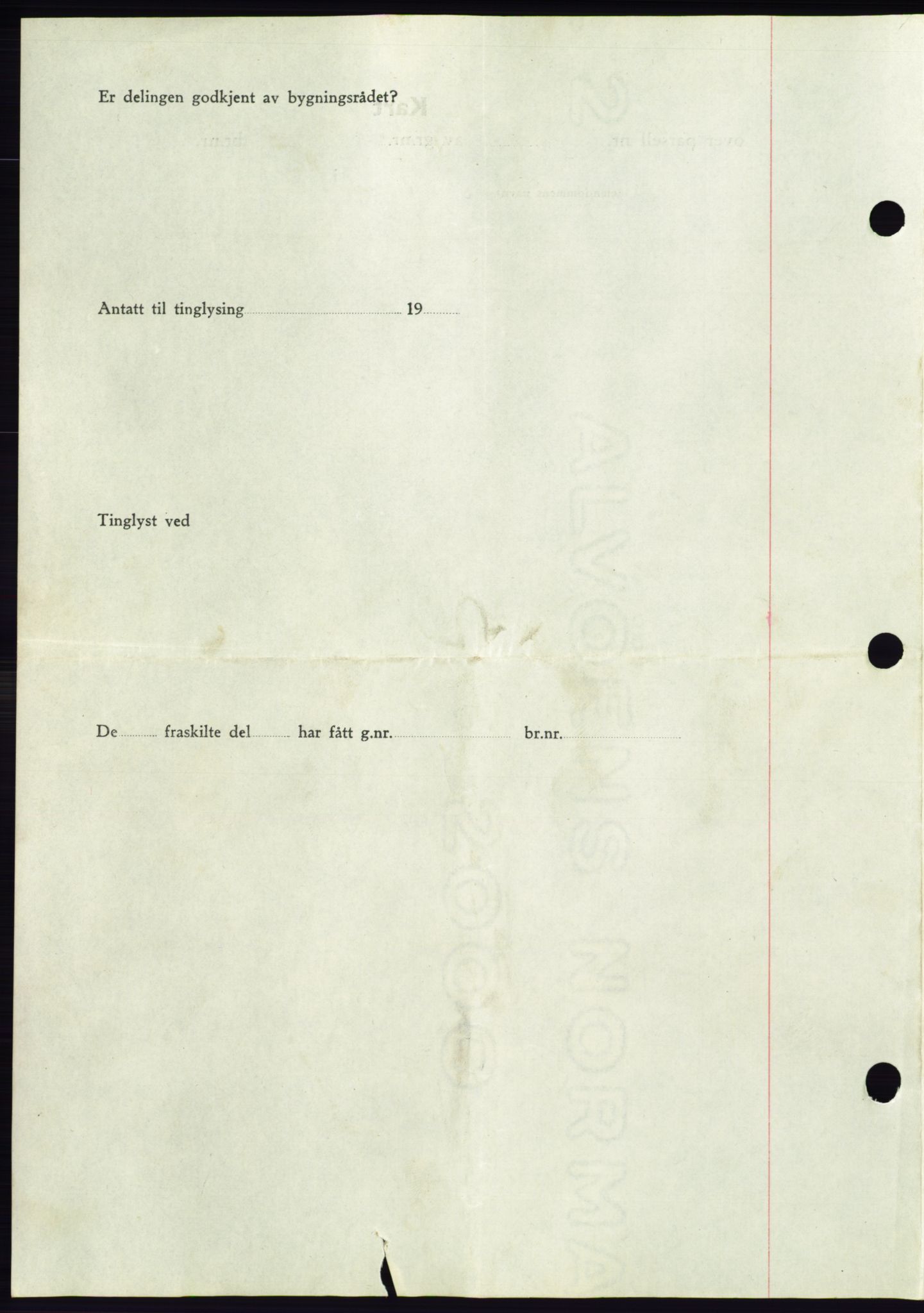 Søre Sunnmøre sorenskriveri, AV/SAT-A-4122/1/2/2C/L0071: Pantebok nr. 65, 1941-1941, Dagboknr: 757/1941