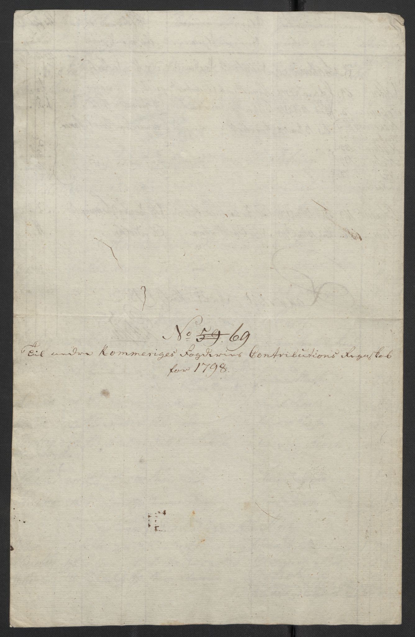Rentekammeret inntil 1814, Reviderte regnskaper, Fogderegnskap, RA/EA-4092/R11/L0674: Fogderegnskap Nedre Romerike, 1798, s. 270