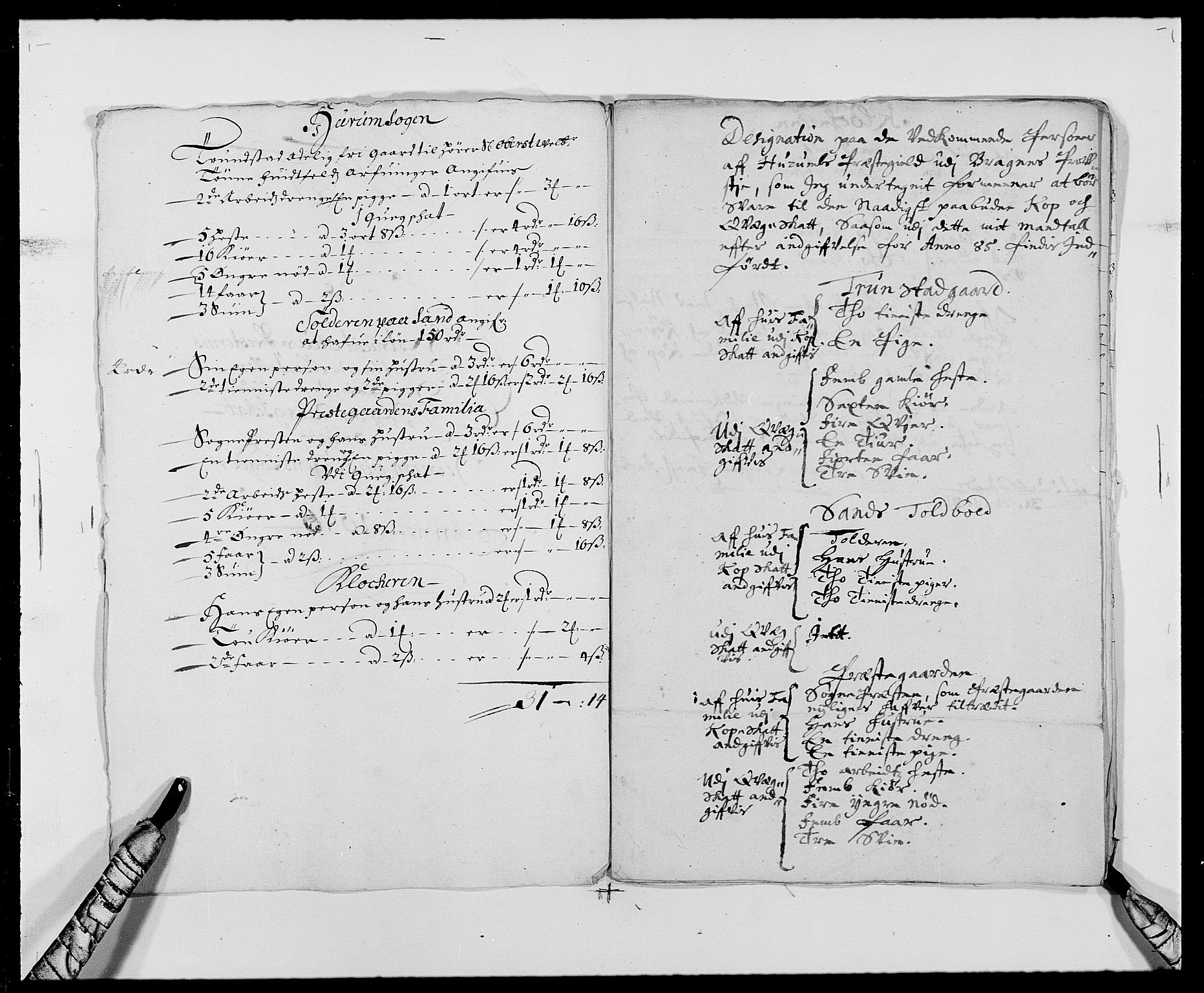 Rentekammeret inntil 1814, Reviderte regnskaper, Fogderegnskap, RA/EA-4092/R29/L1692: Fogderegnskap Hurum og Røyken, 1682-1687, s. 299