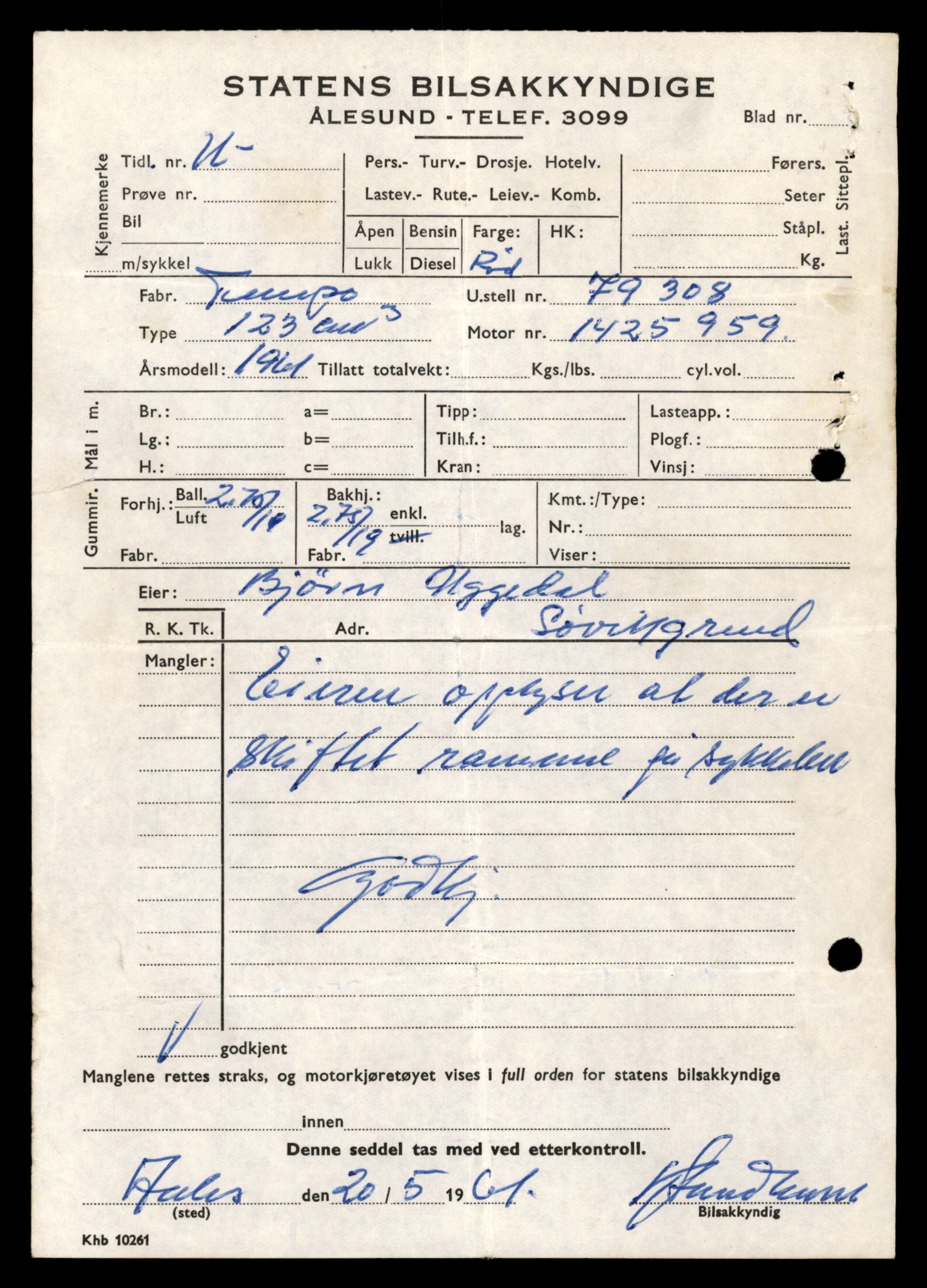 Møre og Romsdal vegkontor - Ålesund trafikkstasjon, AV/SAT-A-4099/F/Fe/L0037: Registreringskort for kjøretøy T 13031 - T 13179, 1927-1998, s. 1515