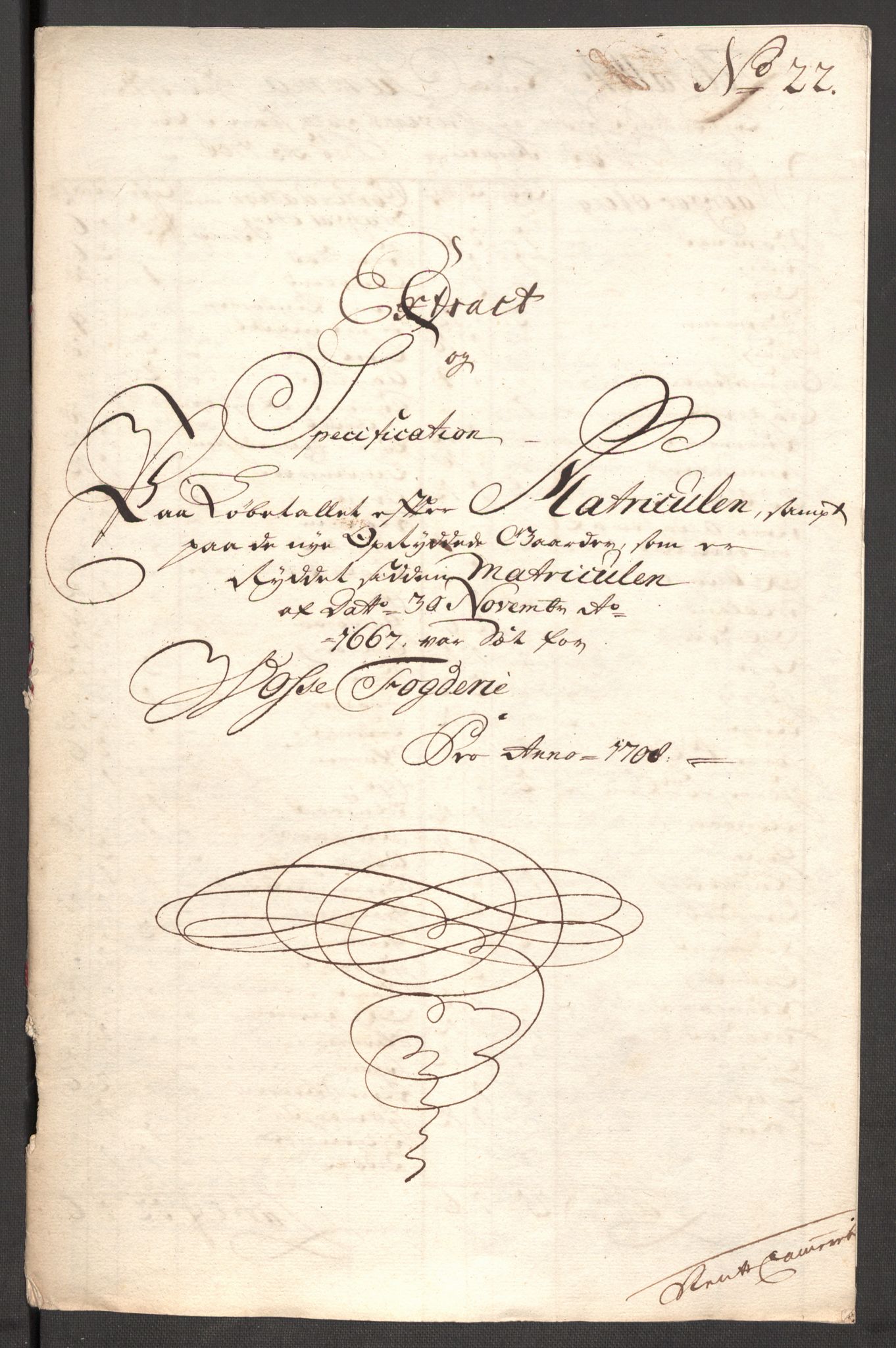 Rentekammeret inntil 1814, Reviderte regnskaper, Fogderegnskap, RA/EA-4092/R51/L3189: Fogderegnskap Nordhordland og Voss, 1708, s. 264