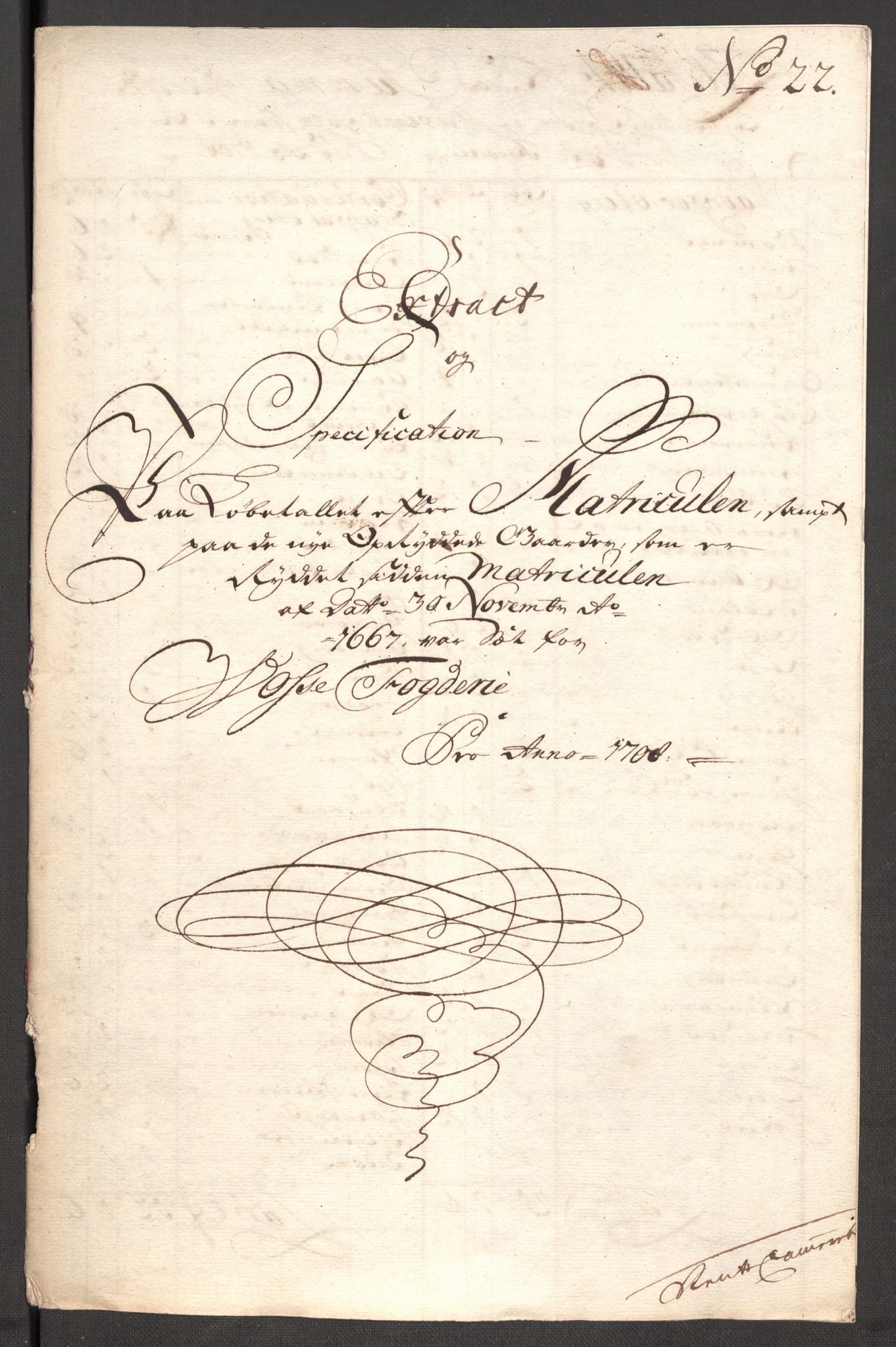 Rentekammeret inntil 1814, Reviderte regnskaper, Fogderegnskap, AV/RA-EA-4092/R51/L3189: Fogderegnskap Nordhordland og Voss, 1708, s. 264