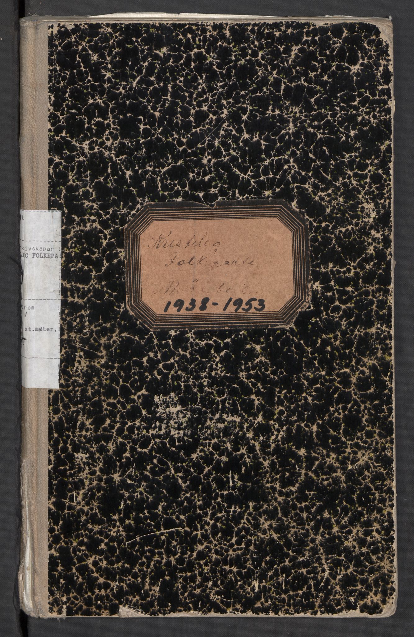 Kristelig Folkeparti, AV/RA-PA-0621/F/Fk/L0049/0001: -- / 1. Protokoller st.møter, Landsmøter, AU, landsstyremøter, 1938-1953, s. 2