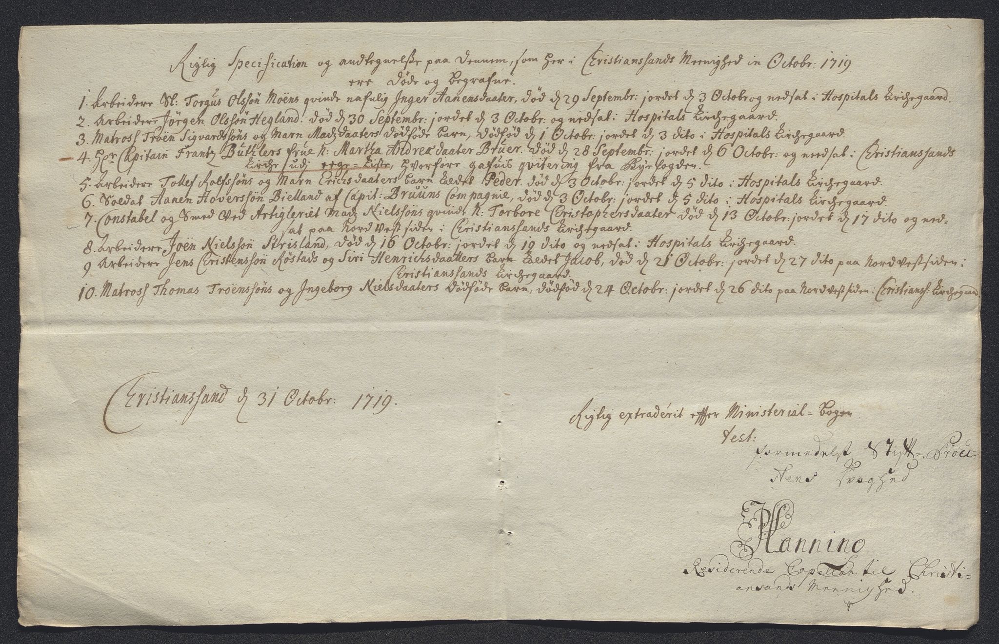 Rentekammeret inntil 1814, Reviderte regnskaper, Byregnskaper, AV/RA-EA-4066/R/Rm/L0286: [M19] Sikt og sakefall, 1719-1727, s. 37