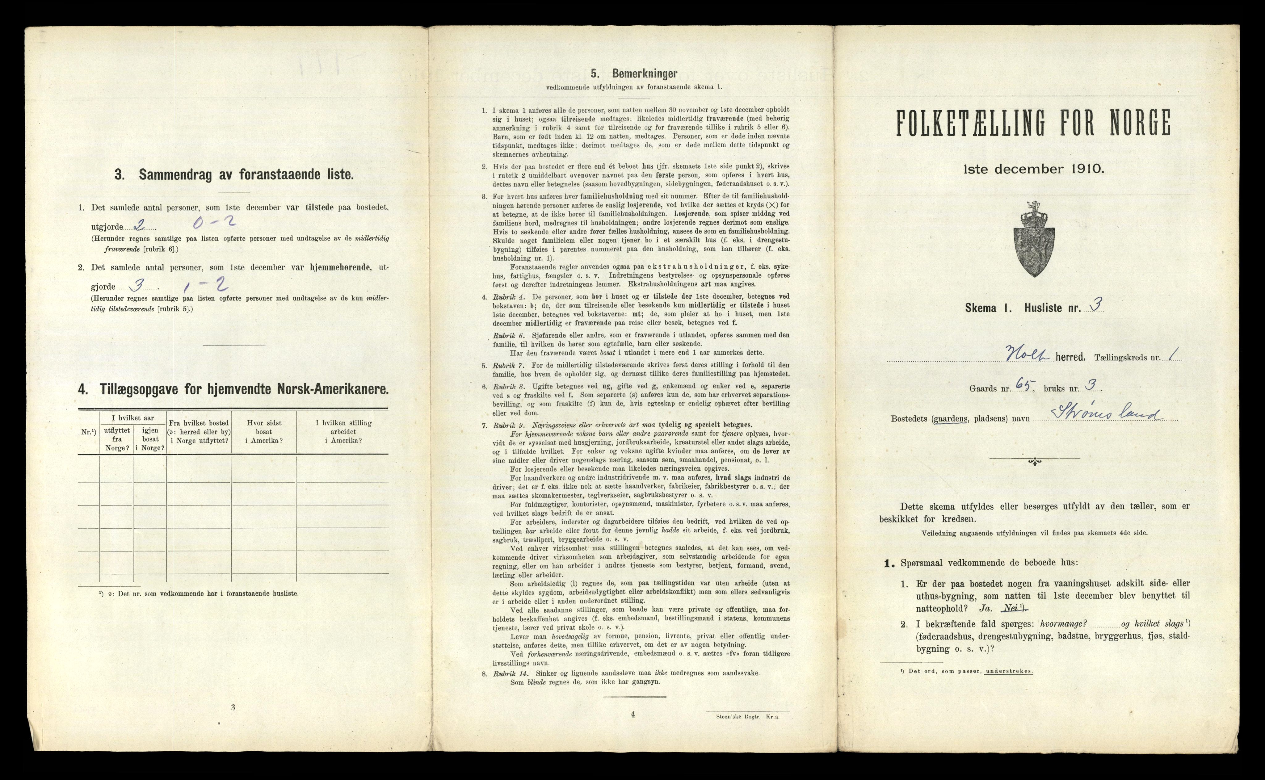 RA, Folketelling 1910 for 0914 Holt herred, 1910, s. 56