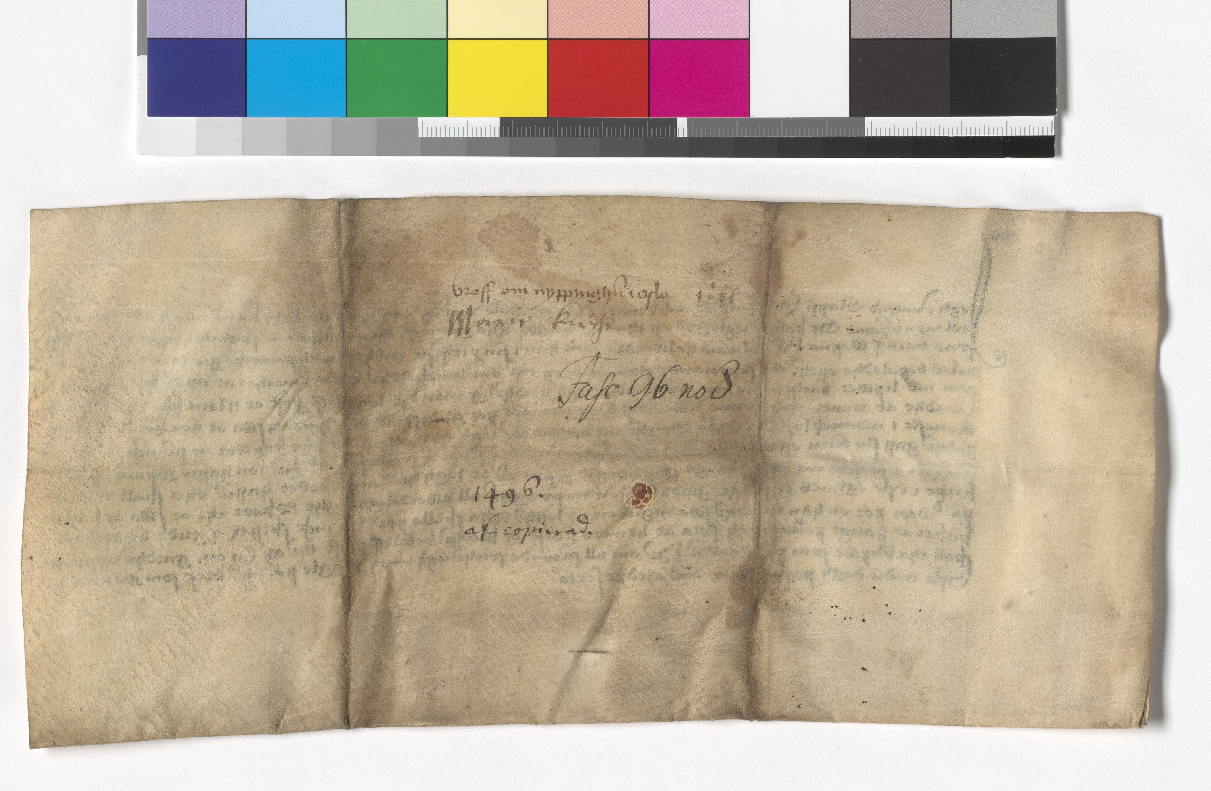 Riksarkivets diplomsamling, AV/RA-EA-5965/F05/L0233: NRA AM fasc. 96 nr. 6 - fasc. 97 nr. 1, 1494-1502, s. 6