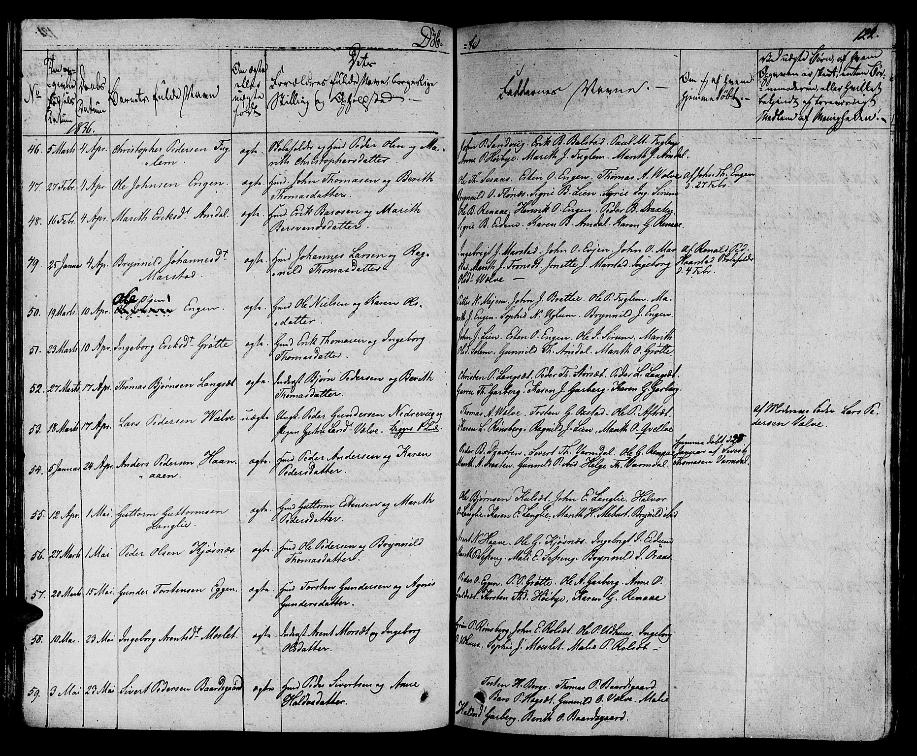 Ministerialprotokoller, klokkerbøker og fødselsregistre - Sør-Trøndelag, SAT/A-1456/695/L1143: Ministerialbok nr. 695A05 /1, 1824-1842, s. 122
