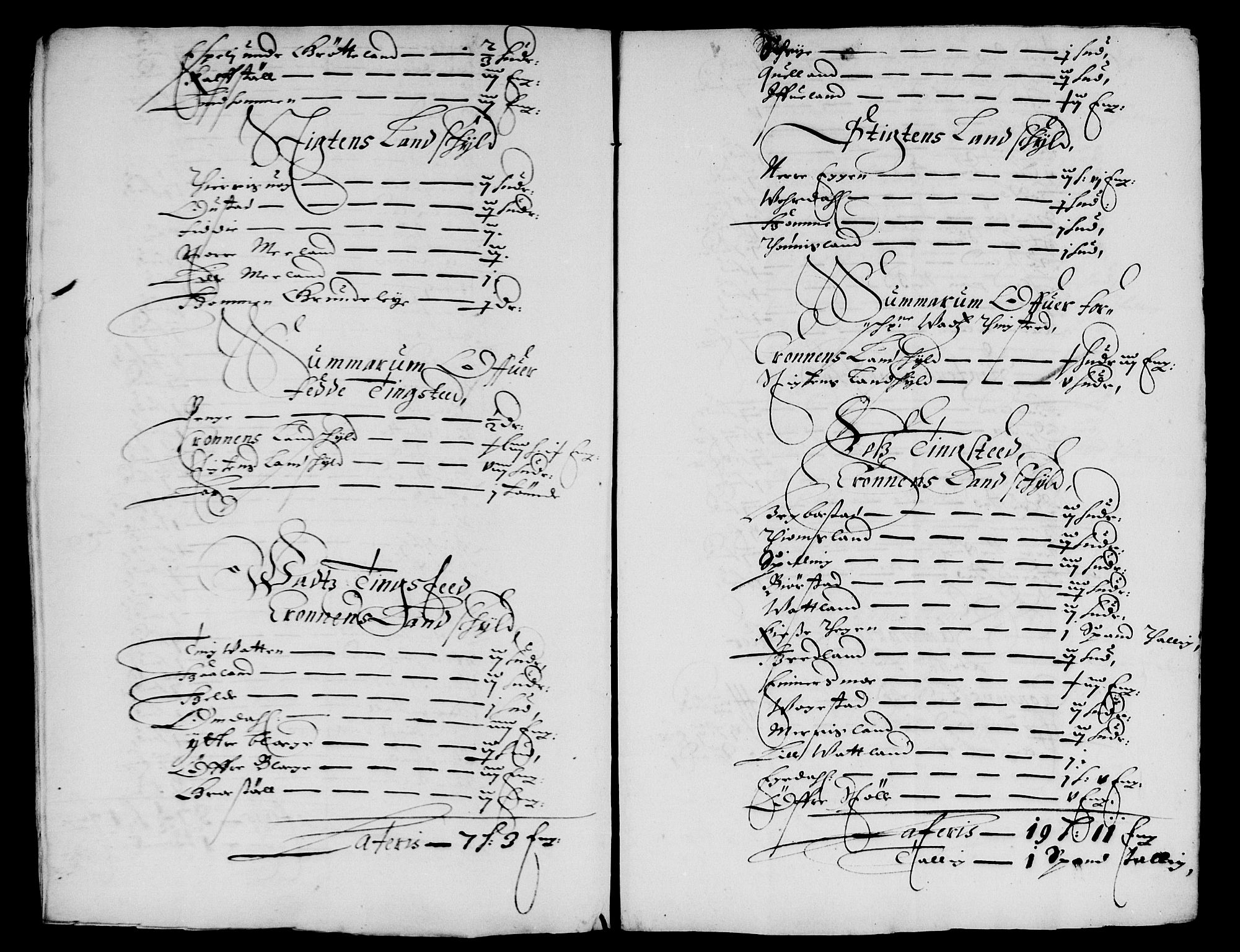 Rentekammeret inntil 1814, Reviderte regnskaper, Lensregnskaper, AV/RA-EA-5023/R/Rb/Rbr/L0022: Lista len, 1658-1660
