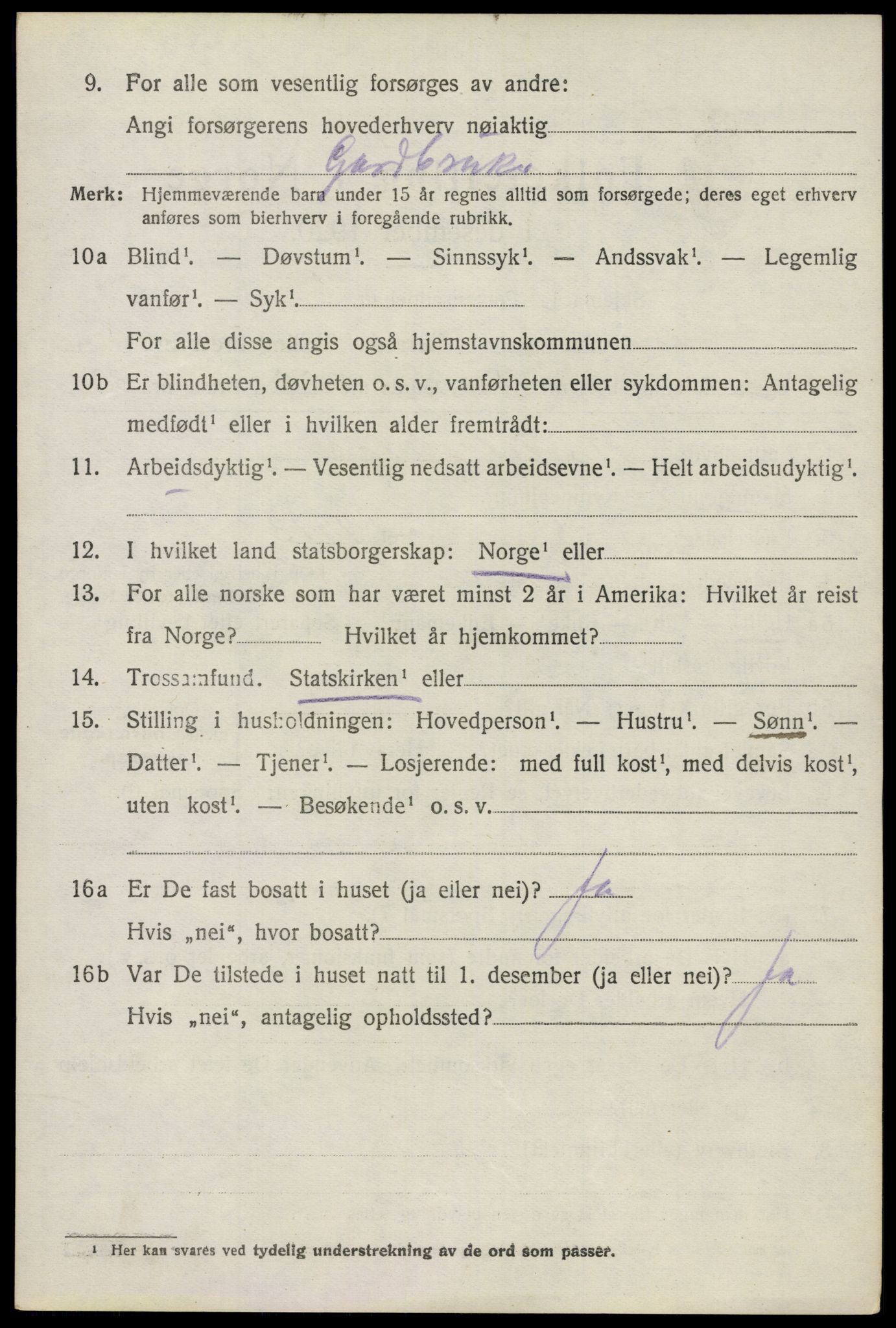 SAO, Folketelling 1920 for 0219 Bærum herred, 1920, s. 9745
