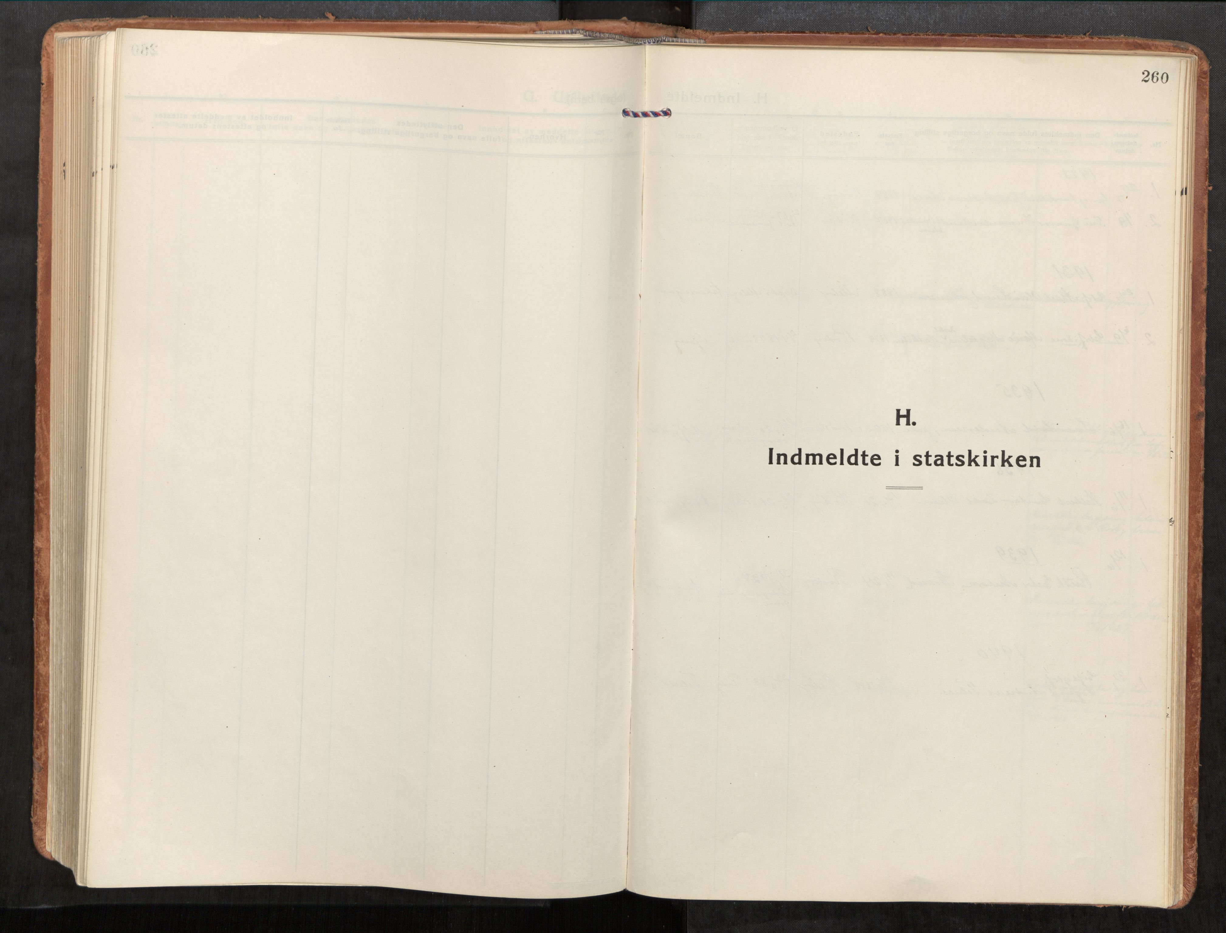 Rødøy sokneprestkontor, AV/SAT-A-4397/2/H/Ha/Haa/L0001: Ministerialbok nr. 1, 1926-1941, s. 260