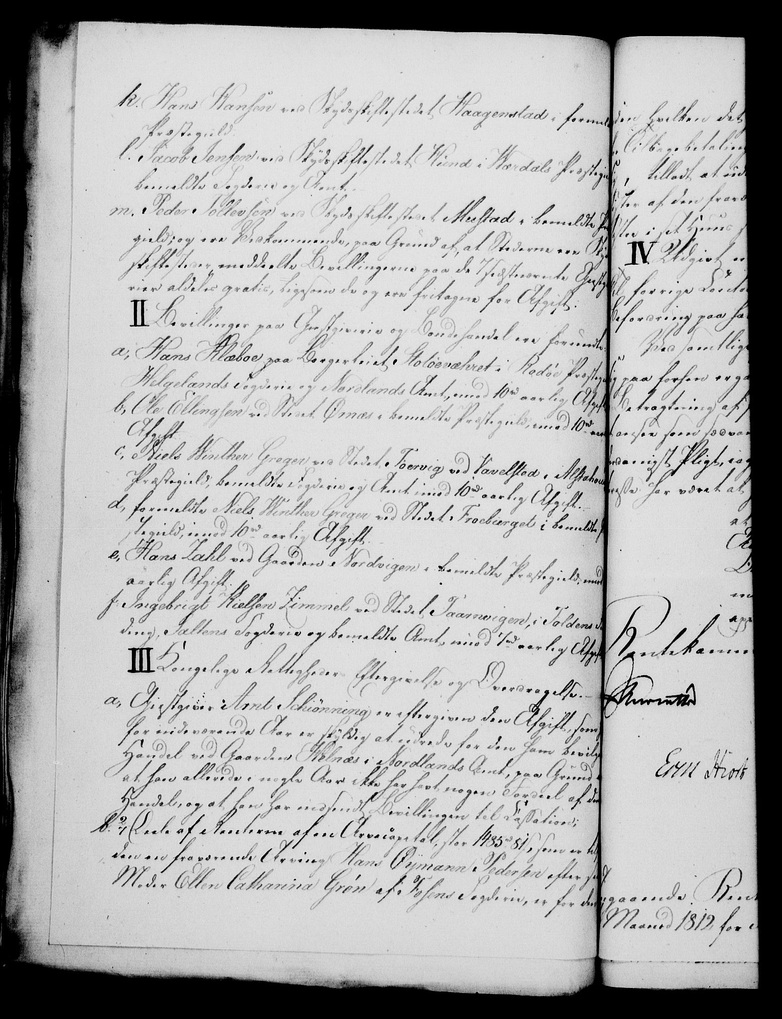 Rentekammeret, Kammerkanselliet, RA/EA-3111/G/Gf/Gfa/L0094: Norsk relasjons- og resolusjonsprotokoll (merket RK 52.94), 1812, s. 576
