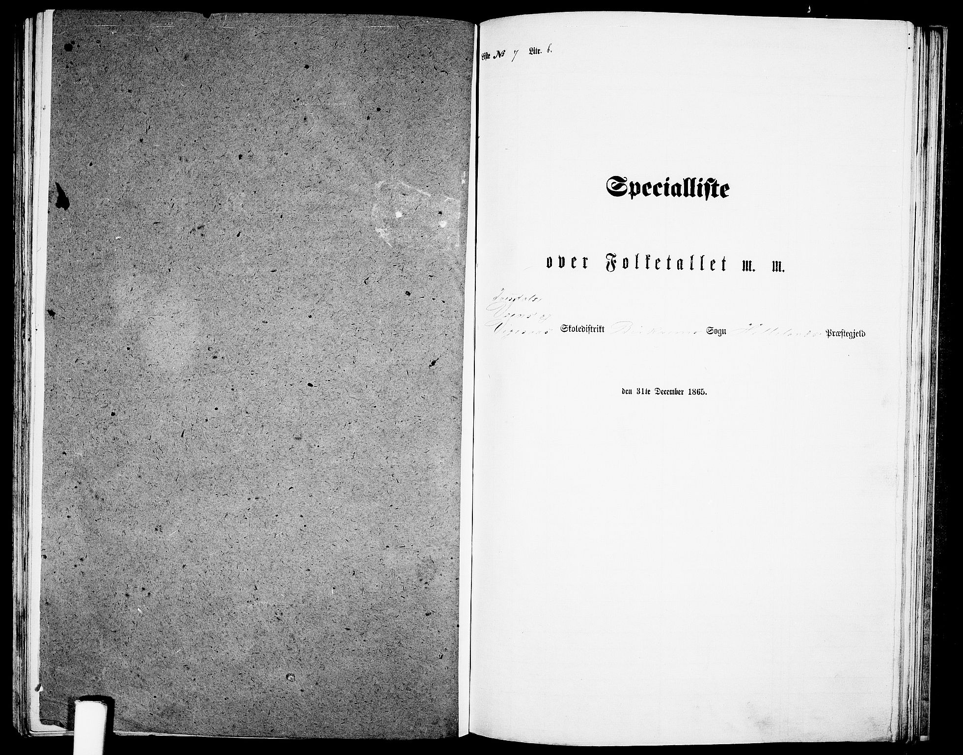 RA, Folketelling 1865 for 1115P Helleland prestegjeld, 1865, s. 112