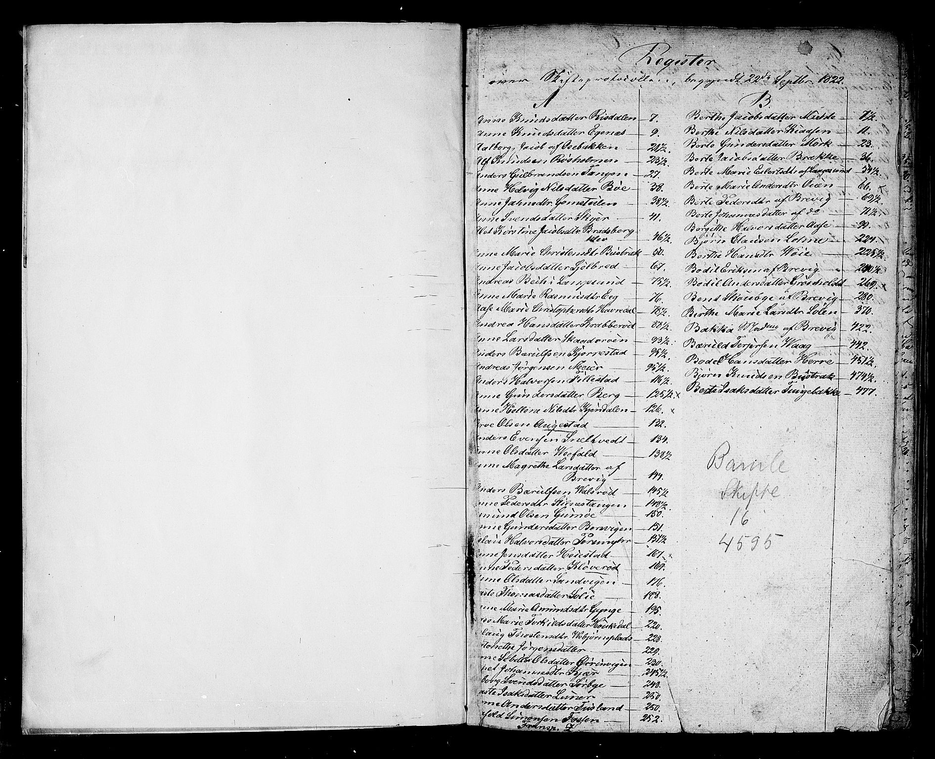 Bamble sorenskriveri, SAKO/A-214/H/Hb/Hba/Hbaa/L0016: Skifteprotokoll, 1824-1831