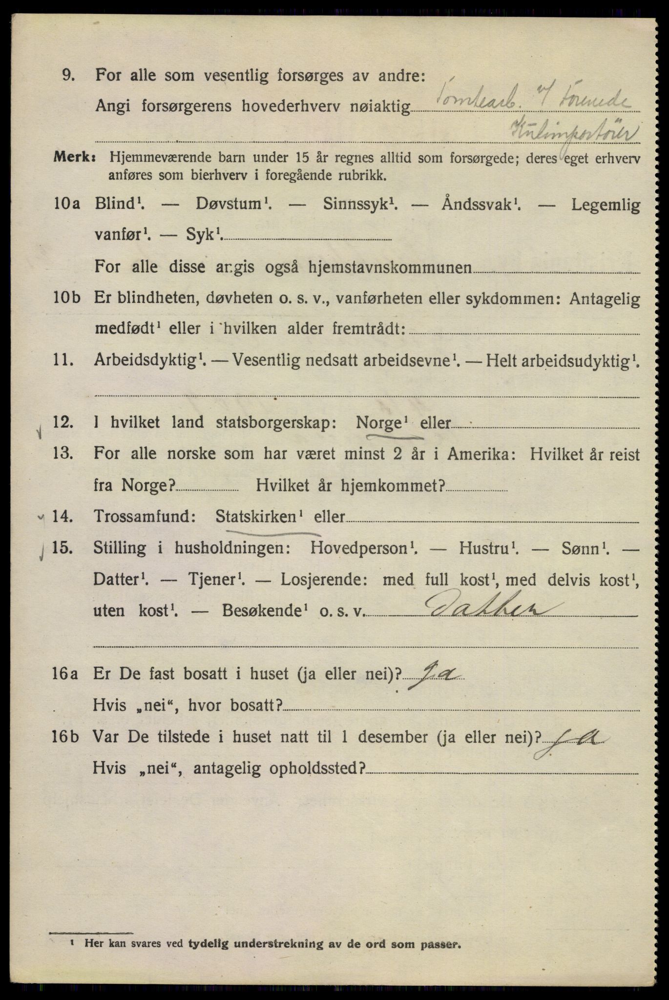 SAO, Folketelling 1920 for 0301 Kristiania kjøpstad, 1920, s. 553166