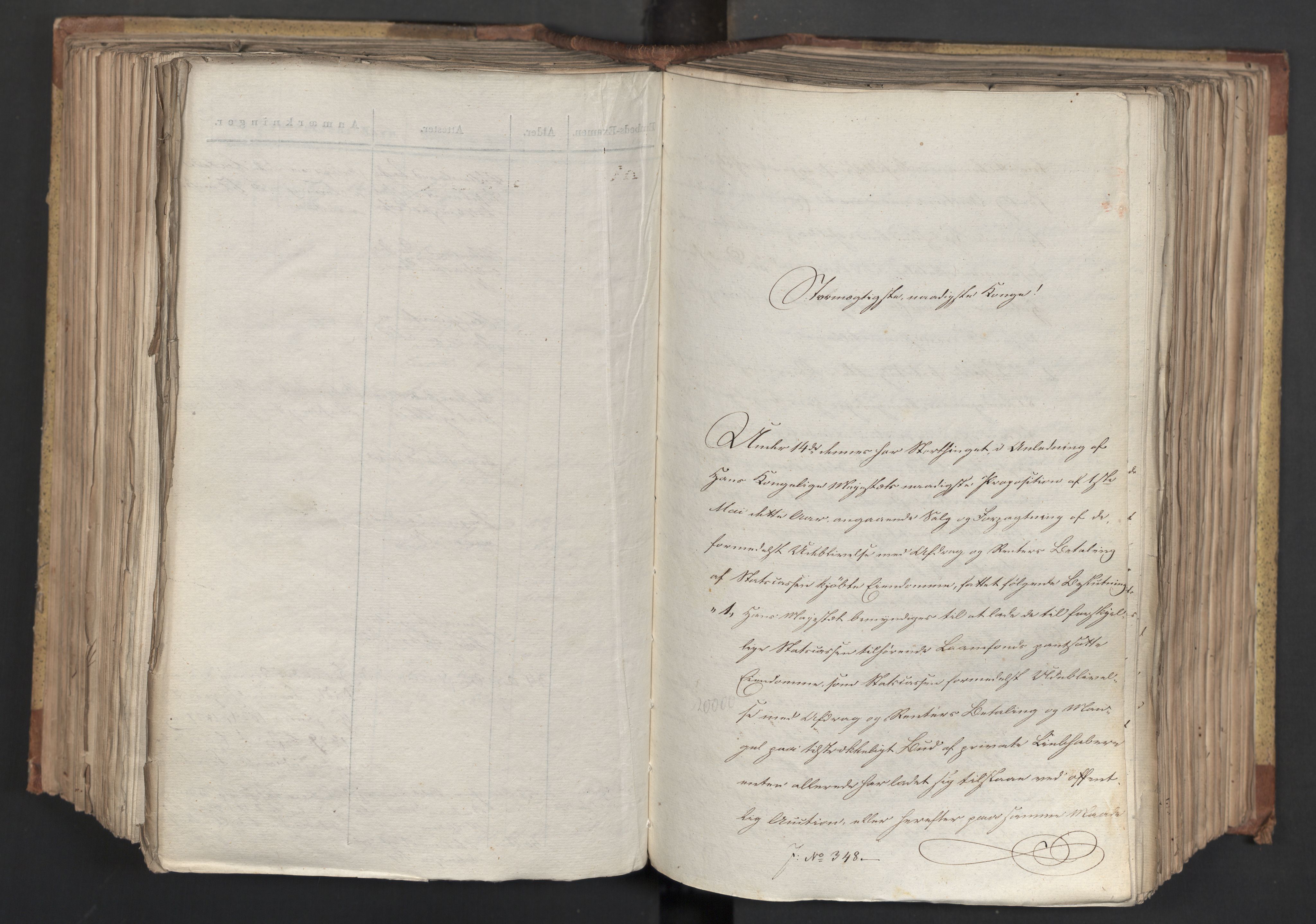 Statsrådsavdelingen i Stockholm, RA/S-1003/D/Da/L0066: Regjeringsinnstillinger nr. 240-449, 1830, s. 416