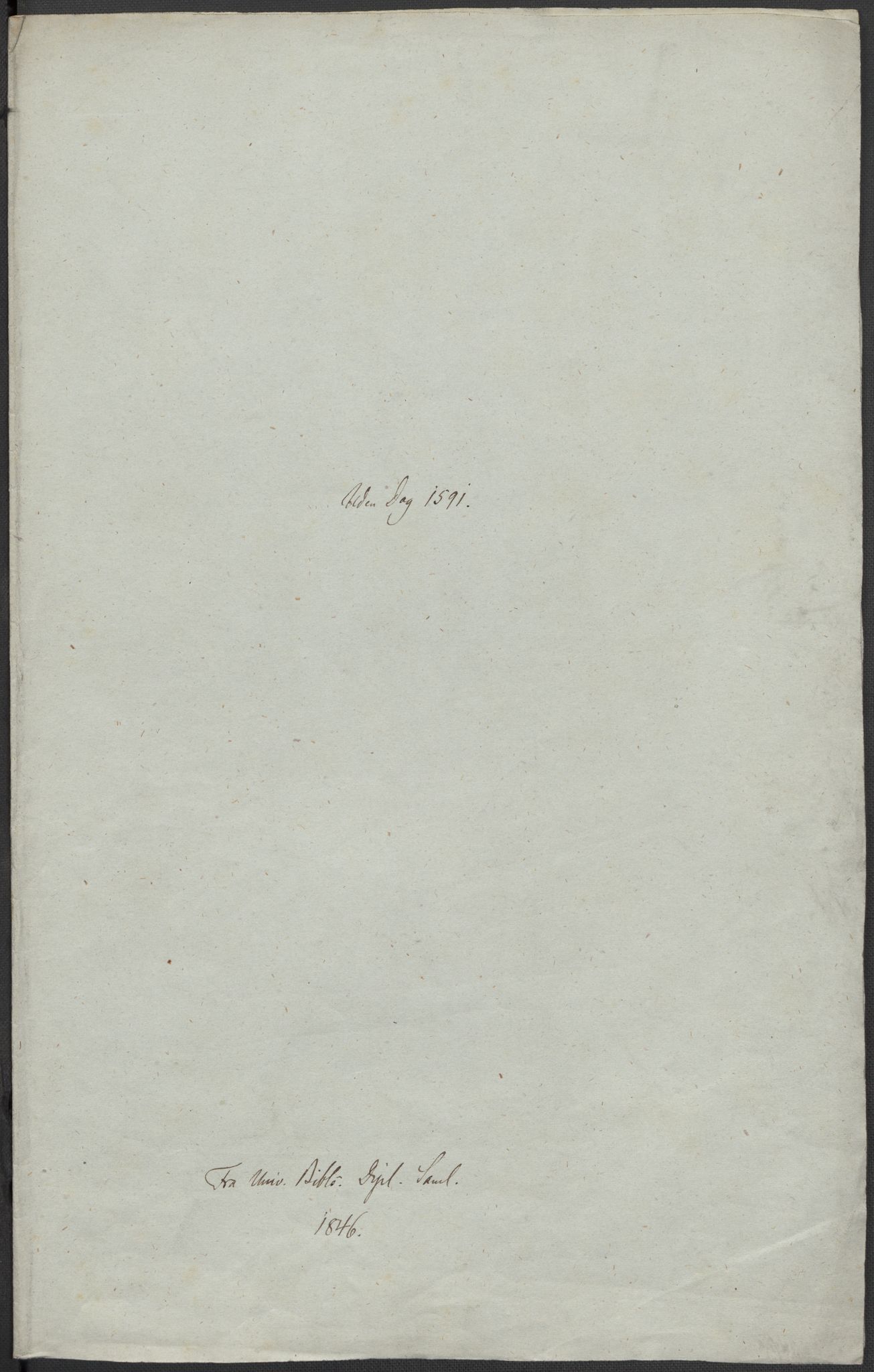 Riksarkivets diplomsamling, AV/RA-EA-5965/F02/L0094: Dokumenter, 1591, s. 72