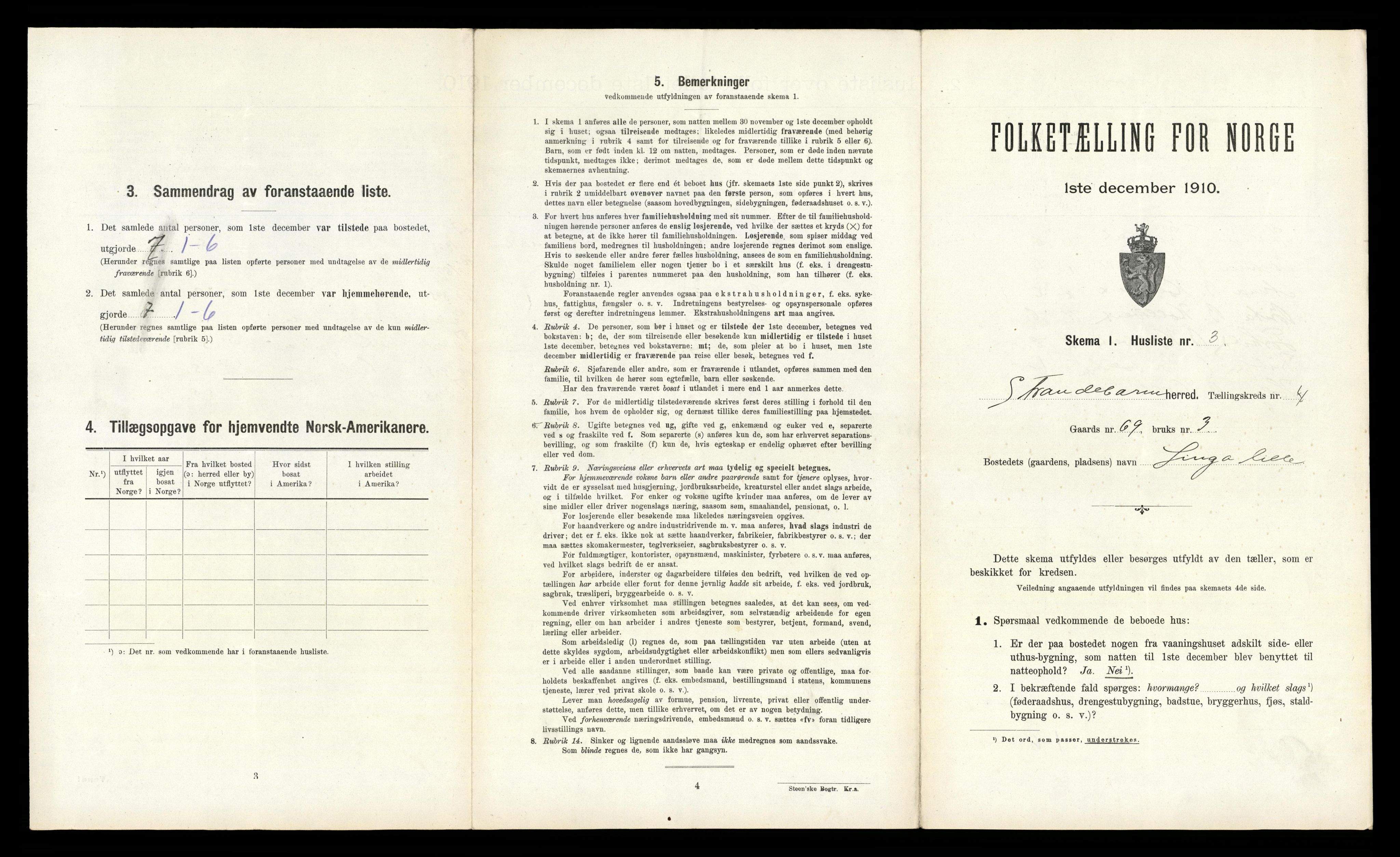 RA, Folketelling 1910 for 1226 Strandebarm herred, 1910, s. 480