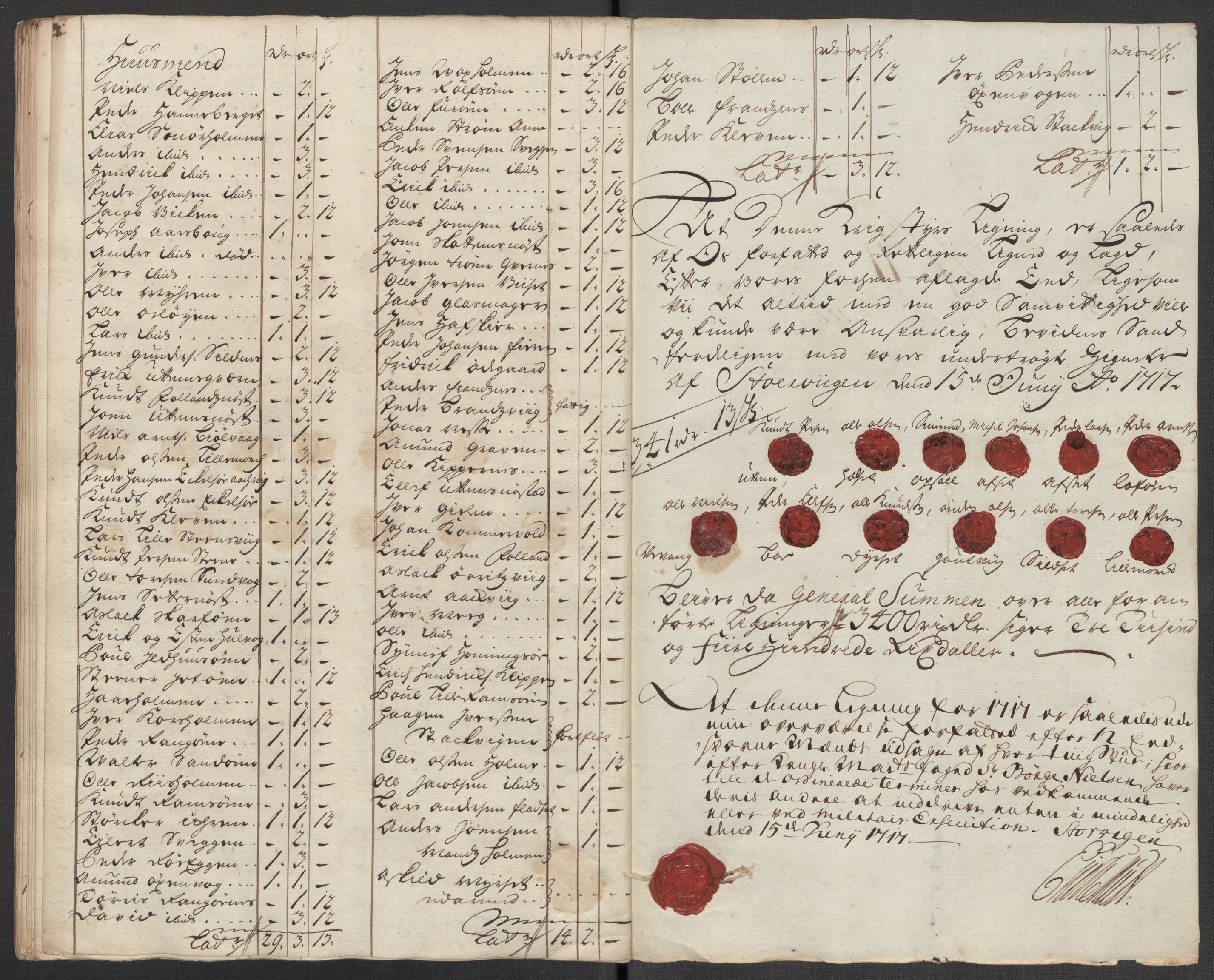 Rentekammeret inntil 1814, Reviderte regnskaper, Fogderegnskap, RA/EA-4092/R56/L3750: Fogderegnskap Nordmøre, 1717, s. 152