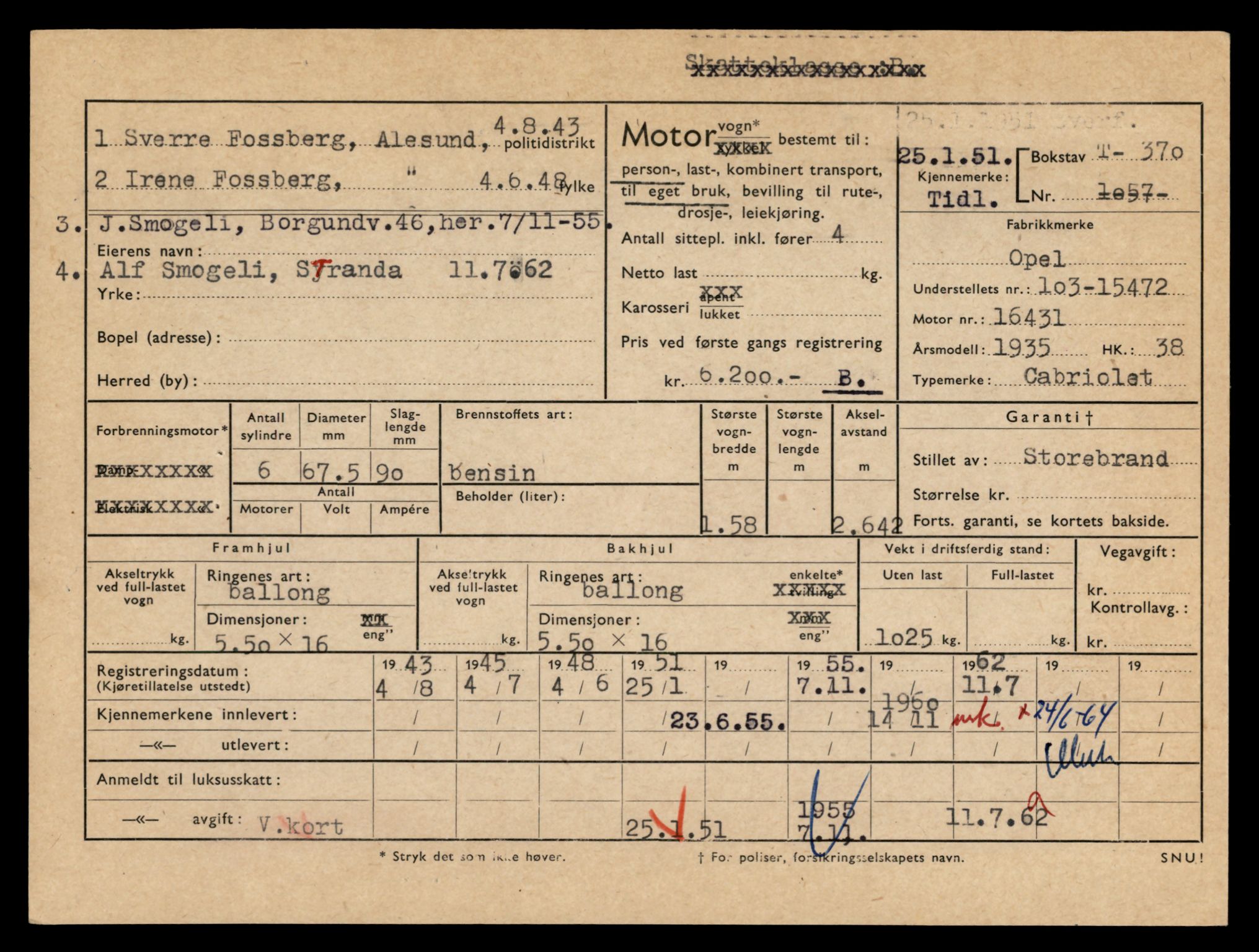 Møre og Romsdal vegkontor - Ålesund trafikkstasjon, SAT/A-4099/F/Fe/L0004: Registreringskort for kjøretøy T 341 - T 442, 1927-1998, s. 865