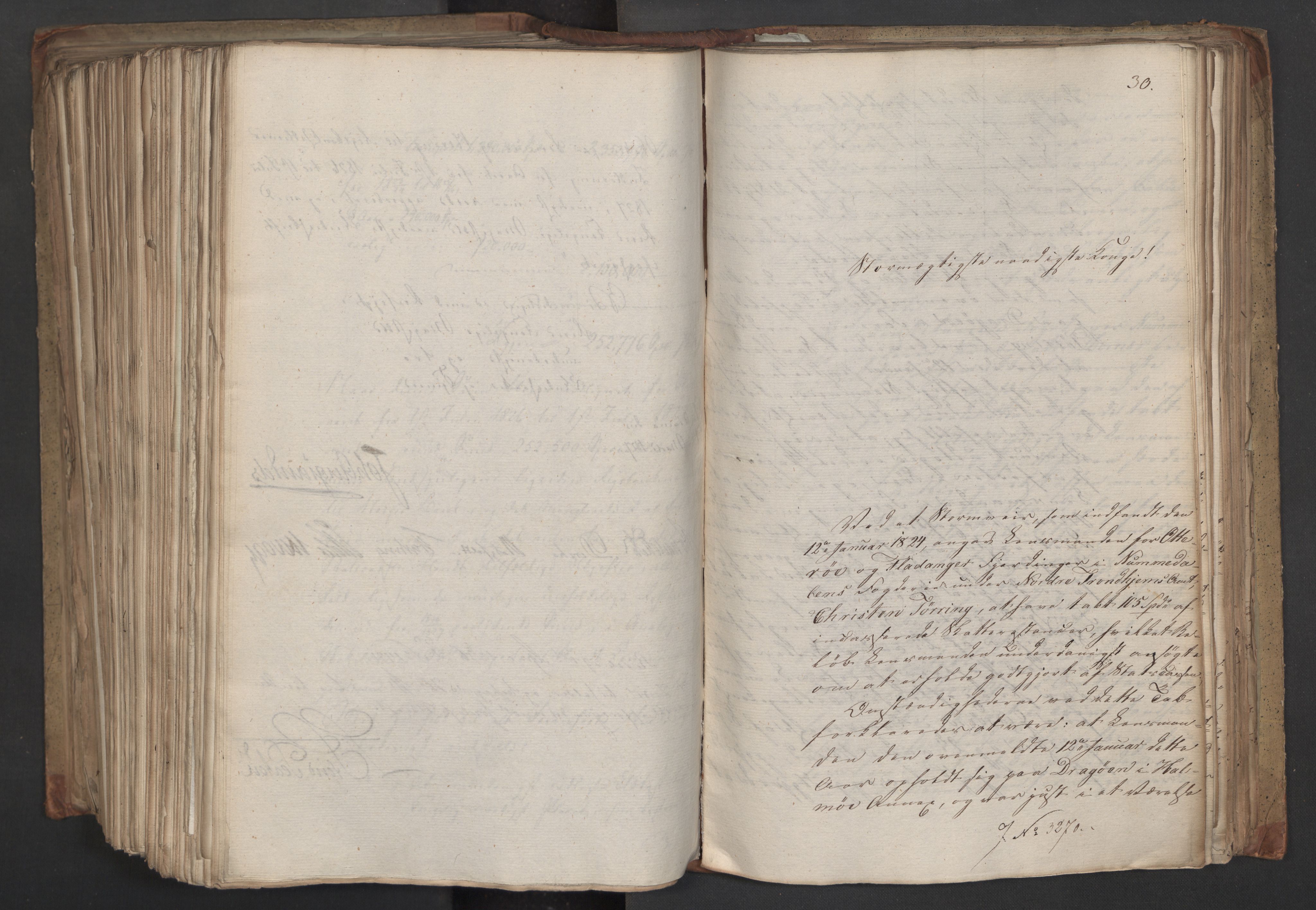 Statsrådsavdelingen i Stockholm, AV/RA-S-1003/D/Da/L0045: Regjeringsinnstillinger nr. 3067-3307, 1826, s. 556