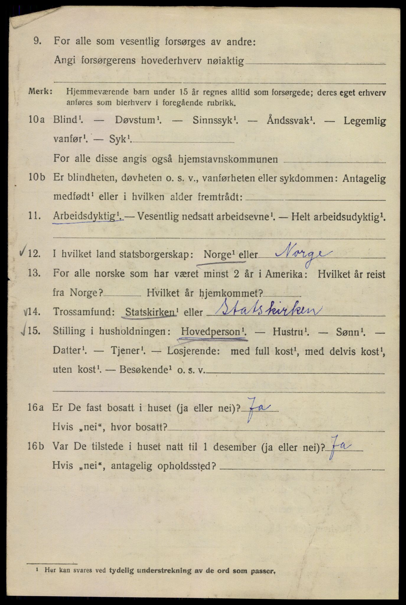 SAO, Folketelling 1920 for 0301 Kristiania kjøpstad, 1920, s. 514484