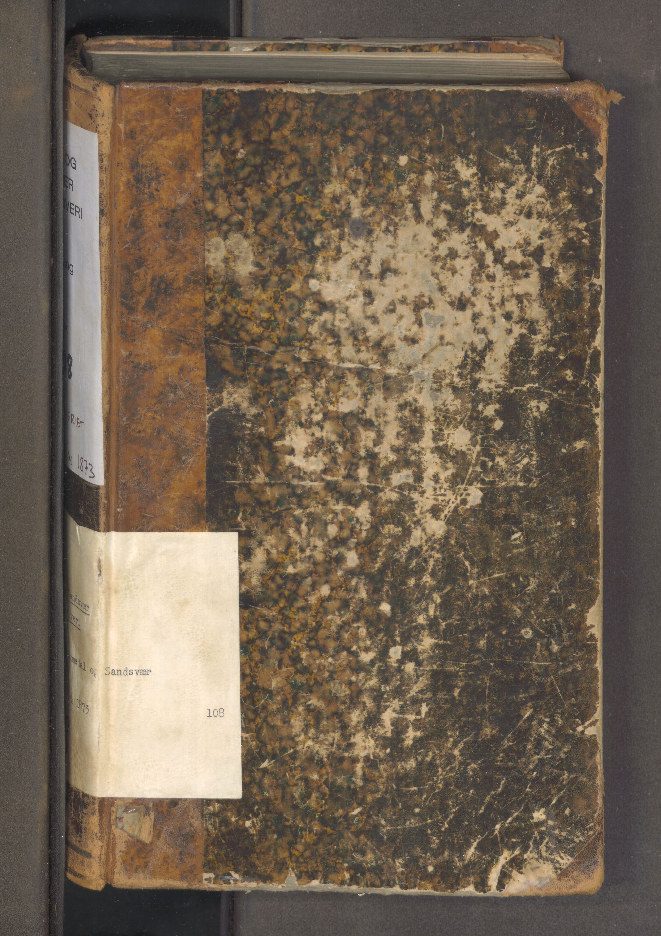 Numedal og Sandsvær sorenskriveri, AV/SAKO-A-128/F/Fa/Faa/L0108: Tingbok, 1866-1873