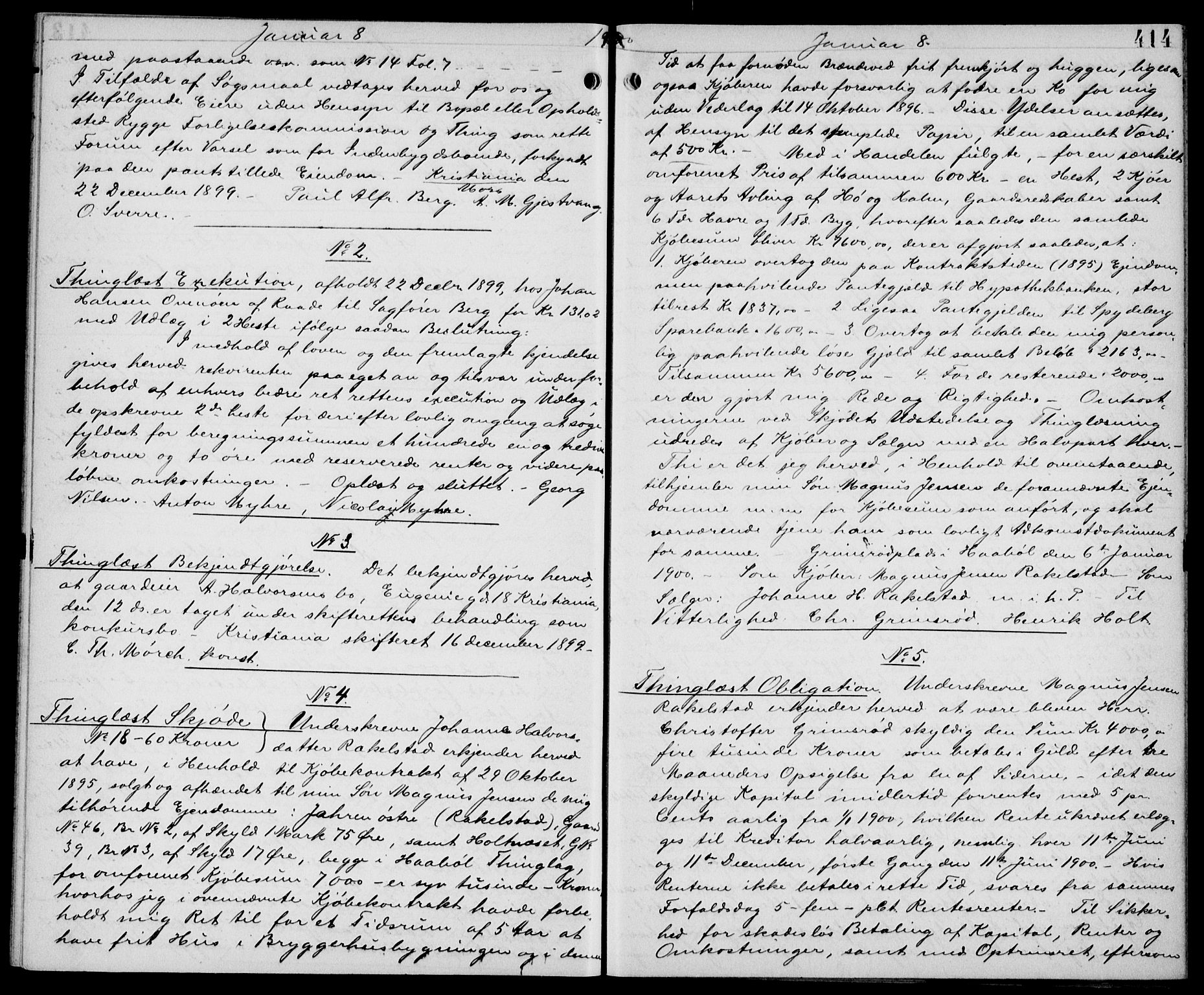 Moss sorenskriveri, SAO/A-10168: Pantebok nr. 19, 1897-1901, s. 414