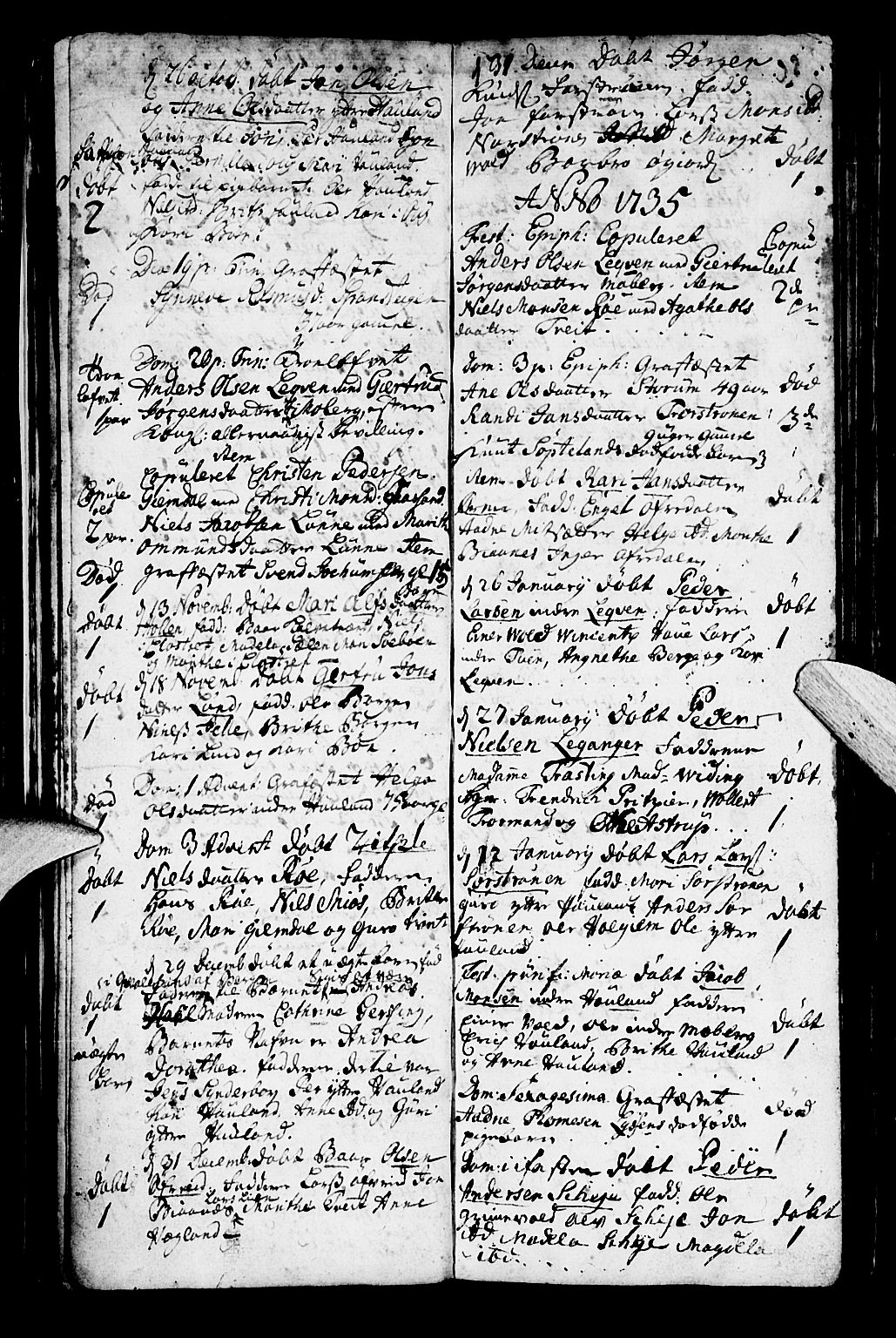 Os sokneprestembete, AV/SAB-A-99929: Ministerialbok nr. A 2, 1723-1758, s. 32