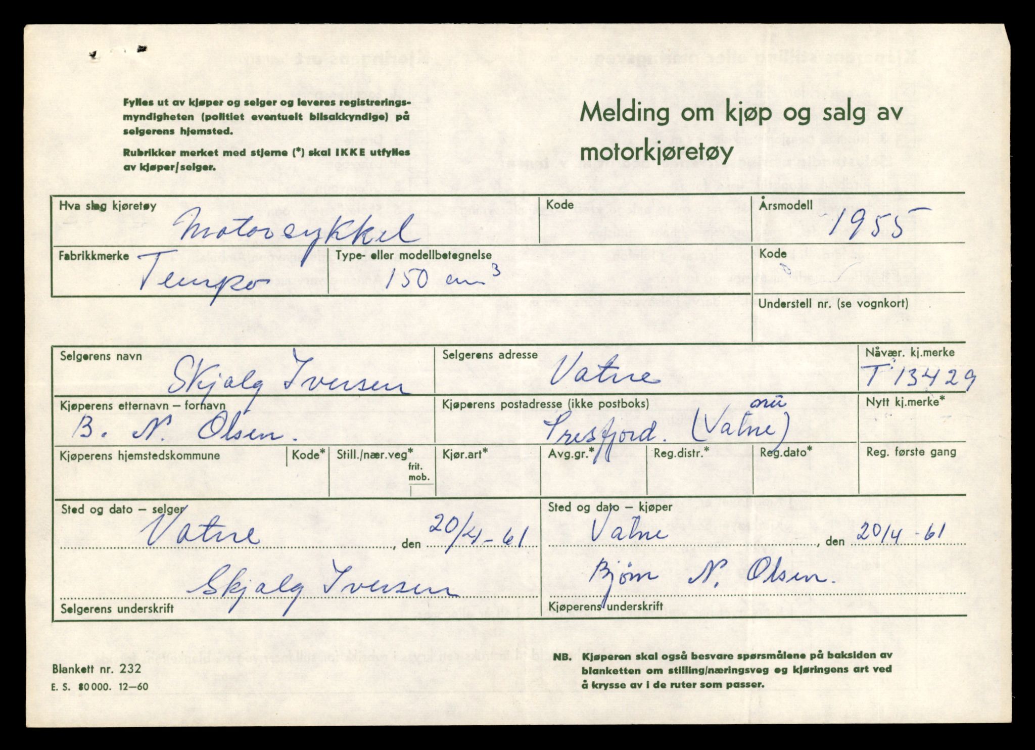 Møre og Romsdal vegkontor - Ålesund trafikkstasjon, AV/SAT-A-4099/F/Fe/L0039: Registreringskort for kjøretøy T 13361 - T 13530, 1927-1998, s. 1169