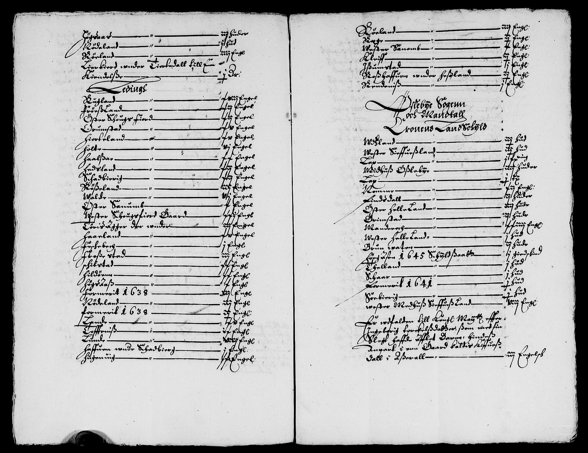 Rentekammeret inntil 1814, Reviderte regnskaper, Lensregnskaper, AV/RA-EA-5023/R/Rb/Rbq/L0041: Nedenes len. Mandals len. Råbyggelag., 1651-1653