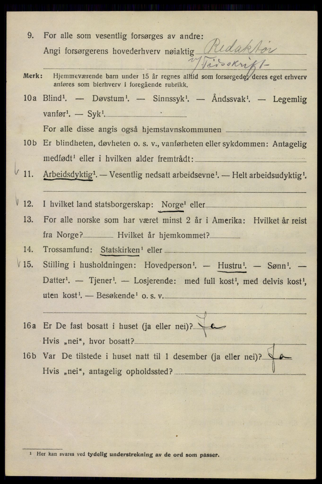 SAO, Folketelling 1920 for 0301 Kristiania kjøpstad, 1920, s. 554736