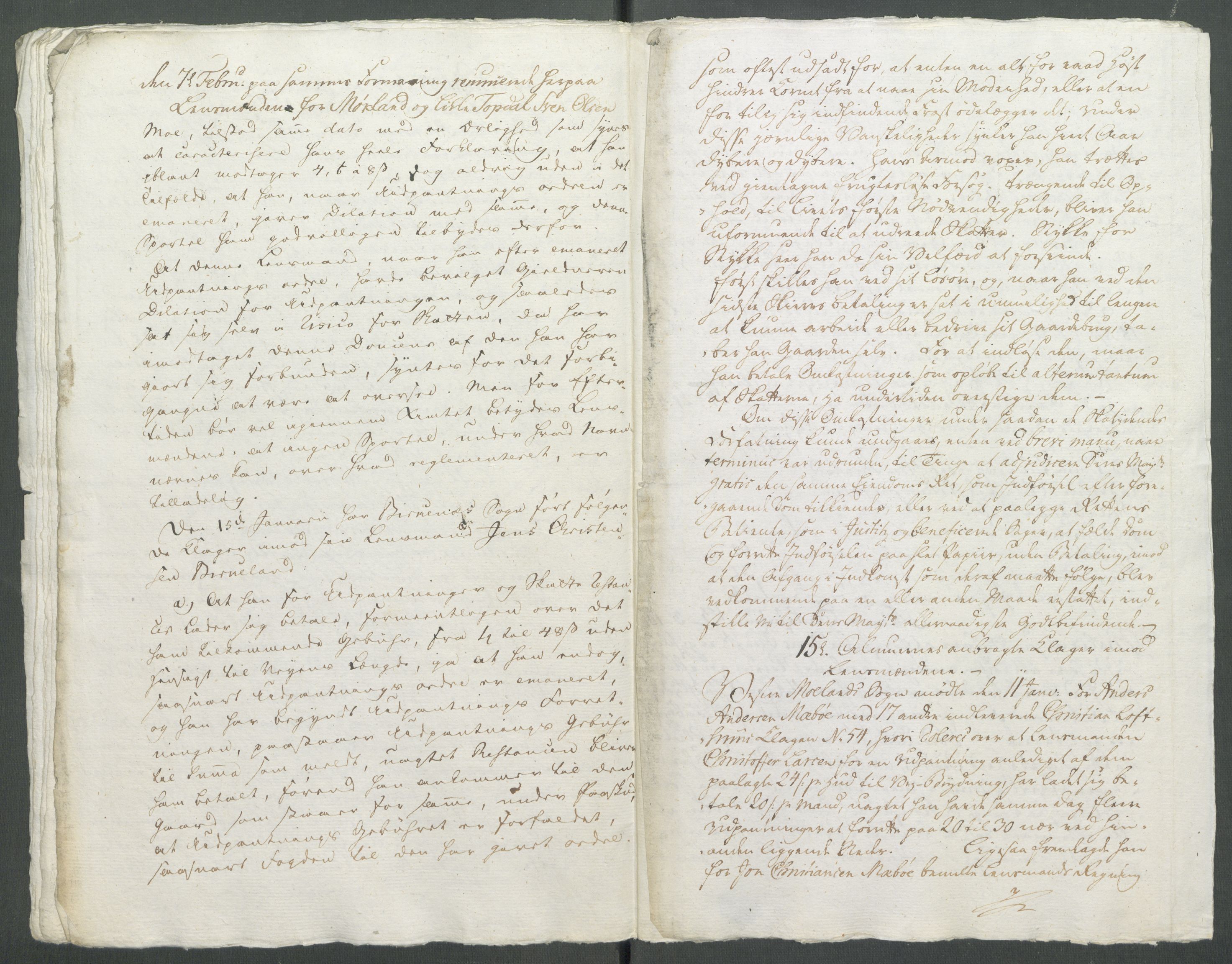Rentekammeret inntil 1814, Realistisk ordnet avdeling, RA/EA-4070/Od/L0001/0002: Oppløp / [Æ2]: Dokumenter om Lofthusurolighetene i Nedenes, 1786-1789, s. 146