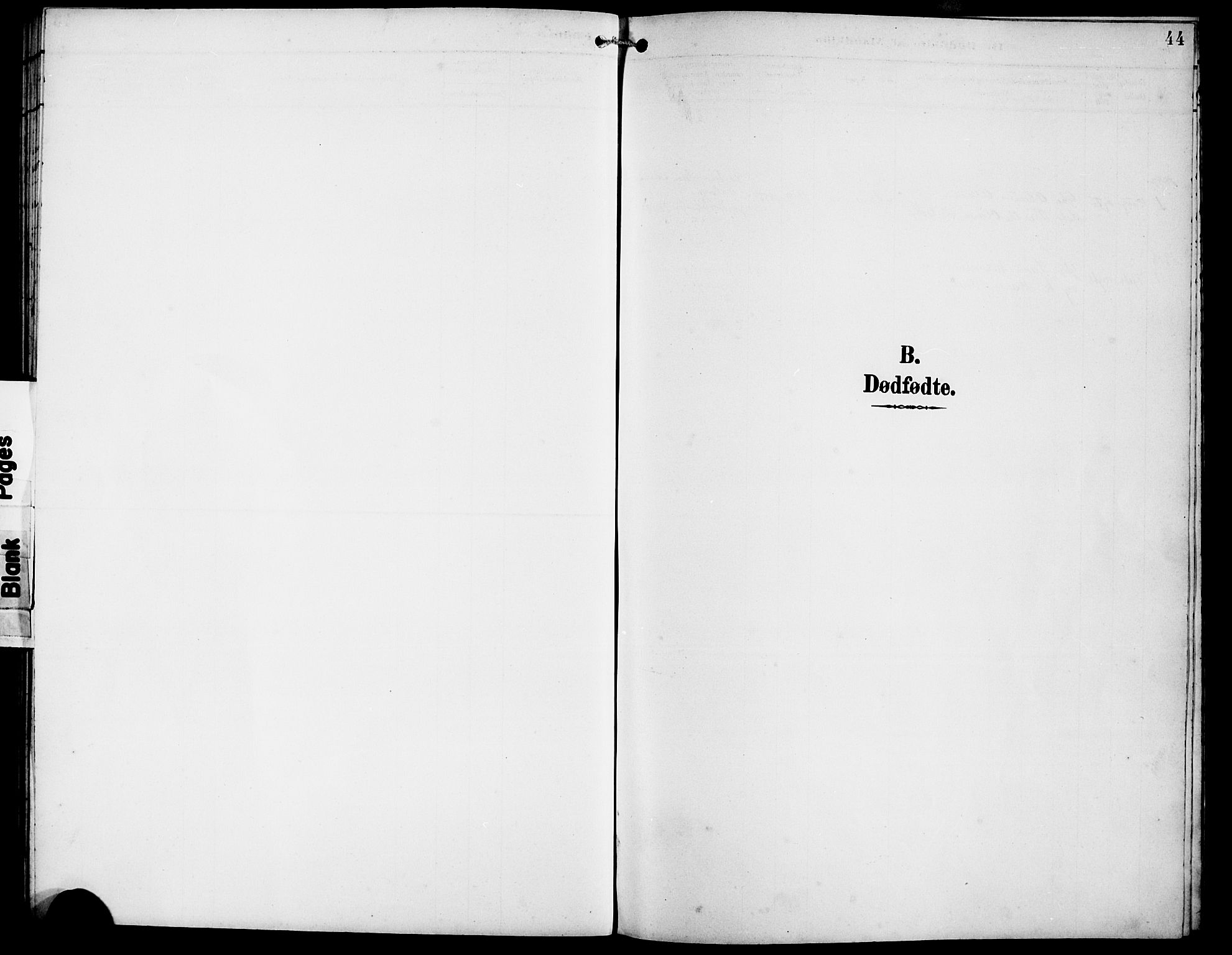 Rennesøy sokneprestkontor, SAST/A -101827/H/Ha/Hab/L0012: Klokkerbok nr. B 11, 1894-1924, s. 44