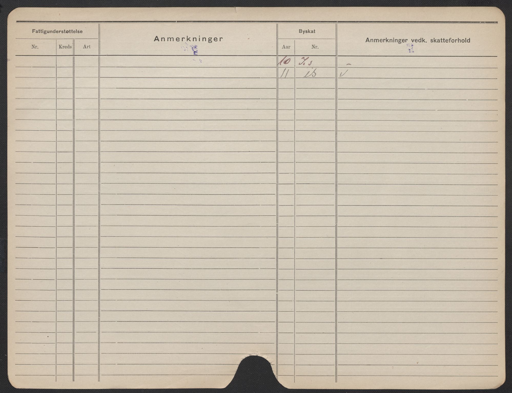 Oslo folkeregister, Registerkort, SAO/A-11715/F/Fa/Fac/L0024: Kvinner, 1906-1914, s. 1050b