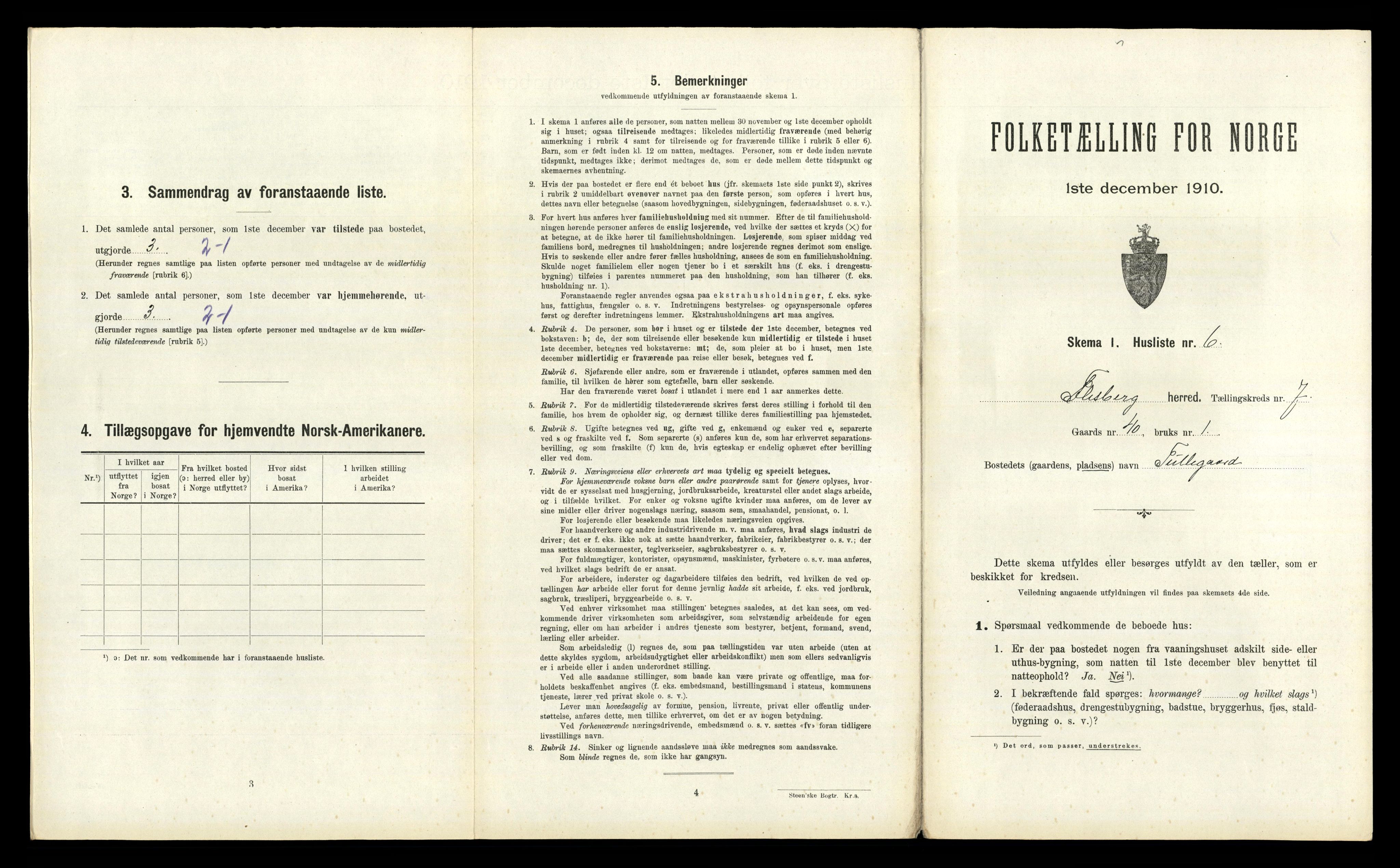 RA, Folketelling 1910 for 0631 Flesberg herred, 1910, s. 437