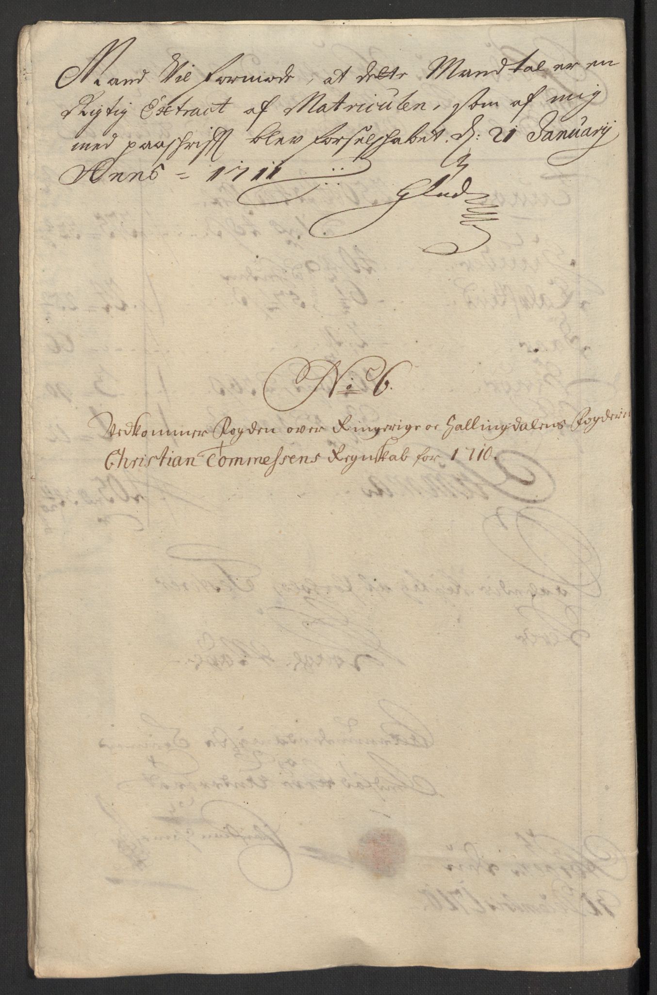 Rentekammeret inntil 1814, Reviderte regnskaper, Fogderegnskap, AV/RA-EA-4092/R23/L1468: Fogderegnskap Ringerike og Hallingdal, 1709-1710, s. 409