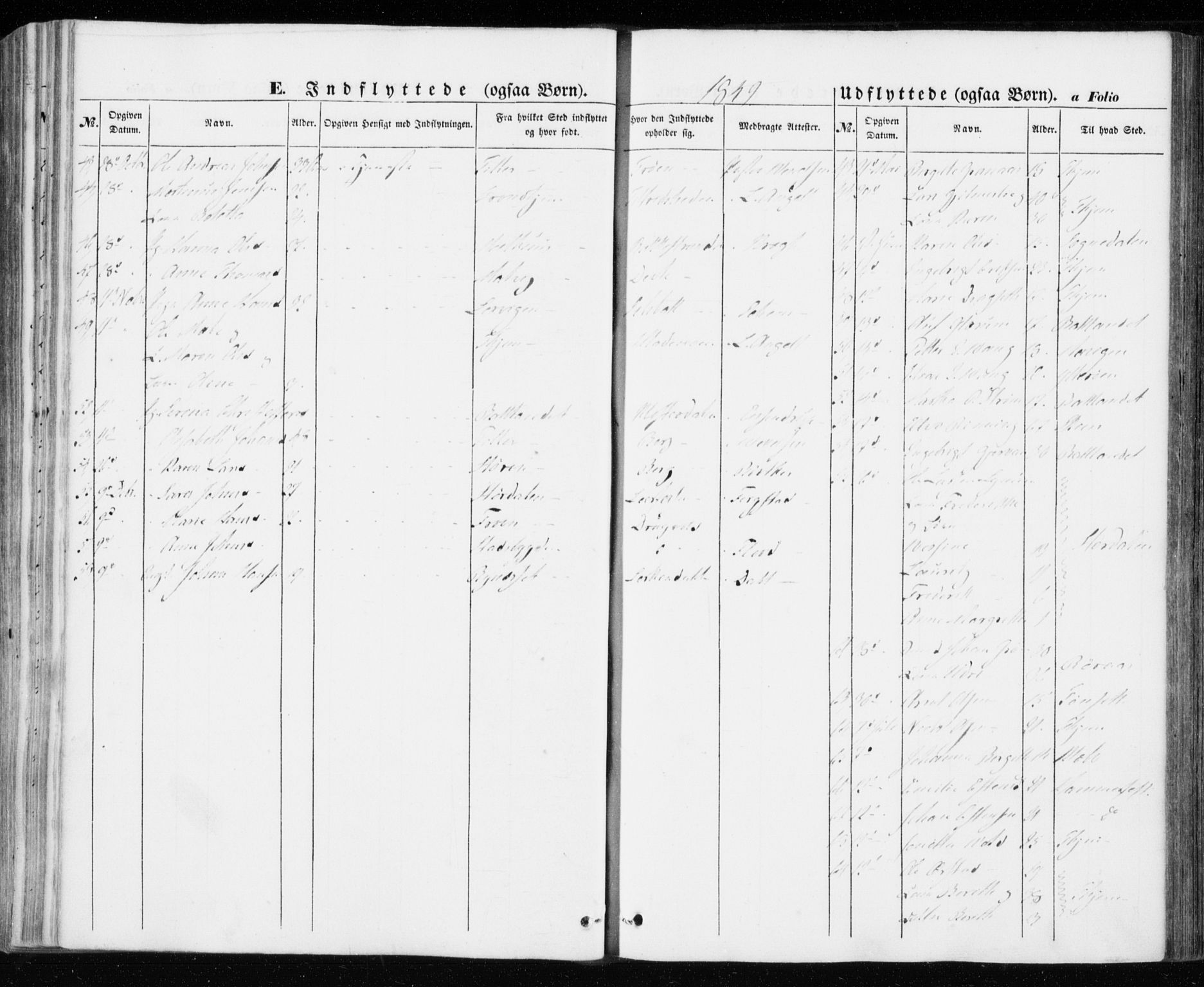 Ministerialprotokoller, klokkerbøker og fødselsregistre - Sør-Trøndelag, SAT/A-1456/606/L0291: Ministerialbok nr. 606A06, 1848-1856