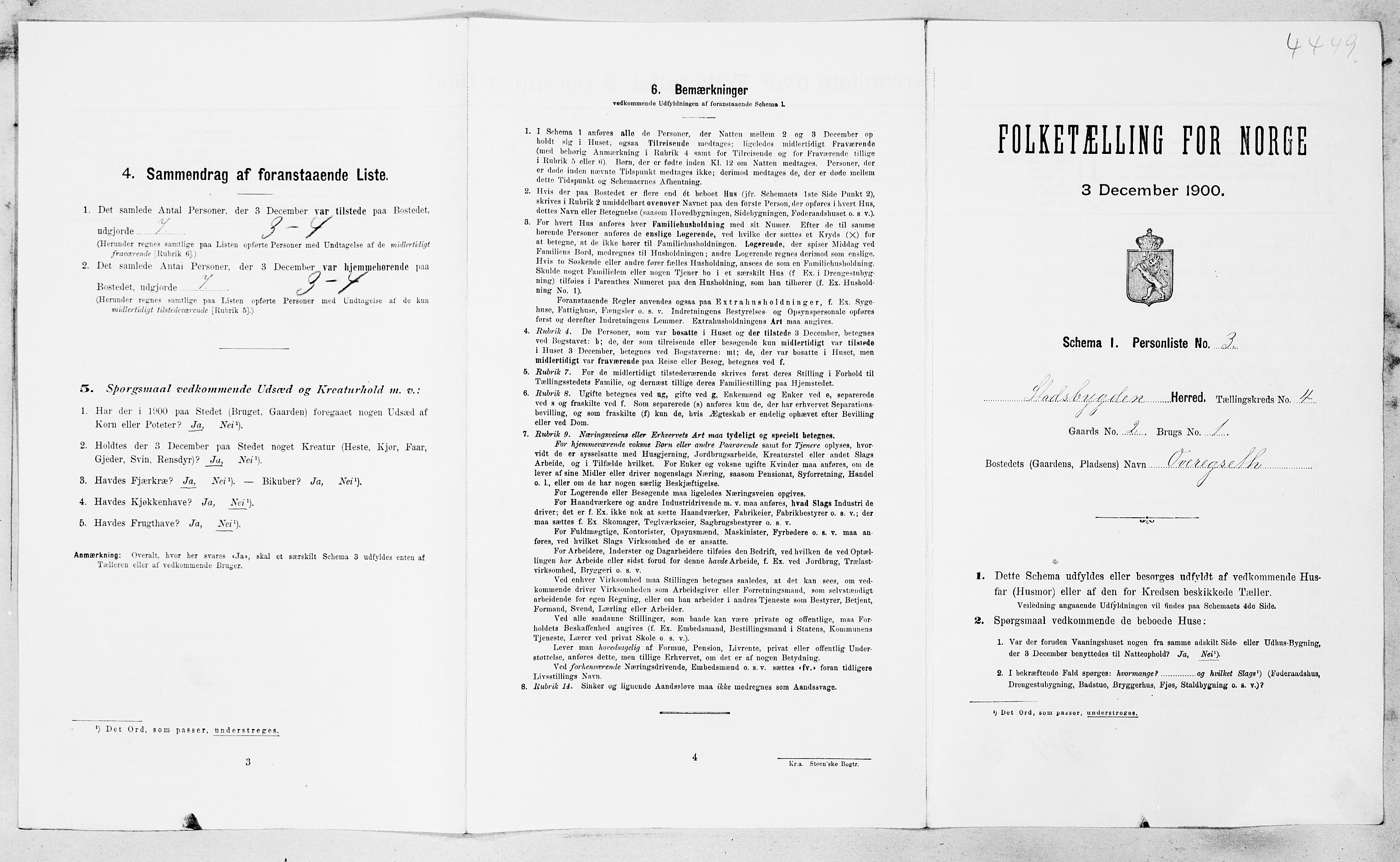 SAT, Folketelling 1900 for 1625 Stadsbygd herred, 1900, s. 478