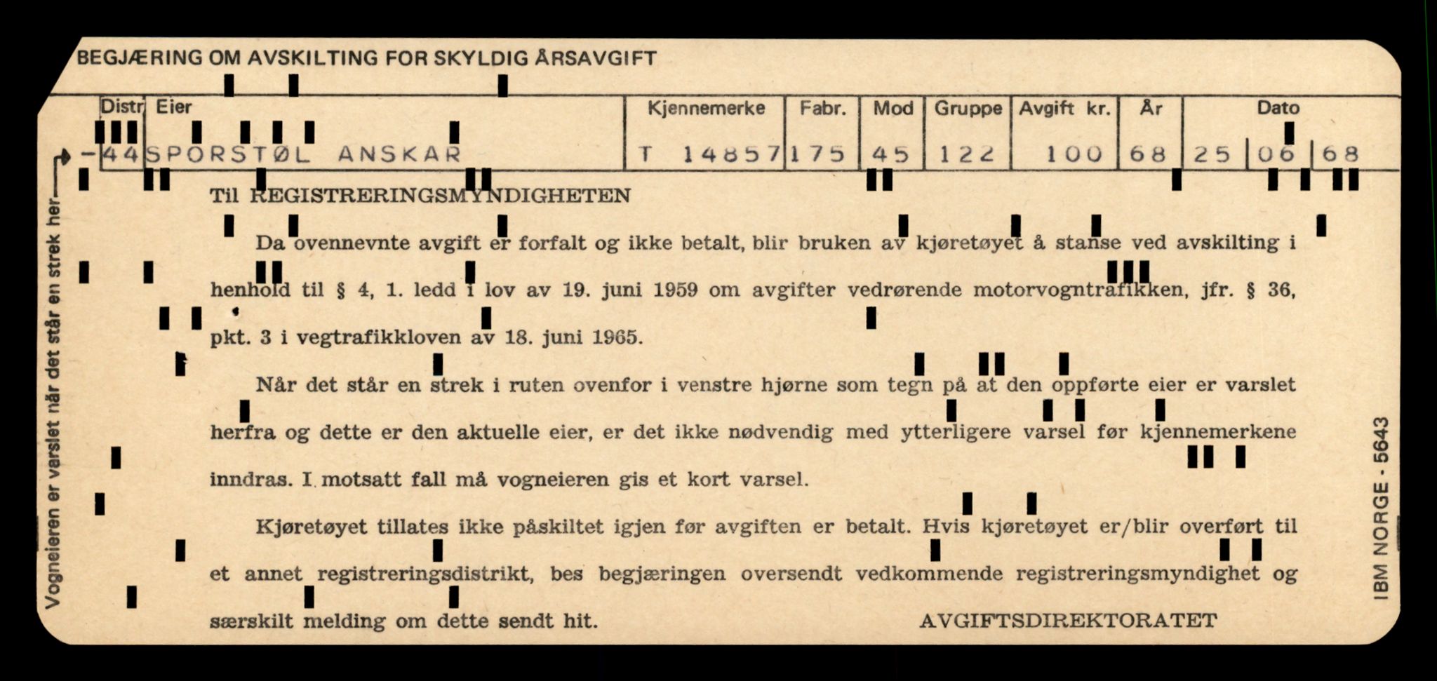 Møre og Romsdal vegkontor - Ålesund trafikkstasjon, AV/SAT-A-4099/F/Fe/L0048: Registreringskort for kjøretøy T 14721 - T 14863, 1927-1998, s. 3147