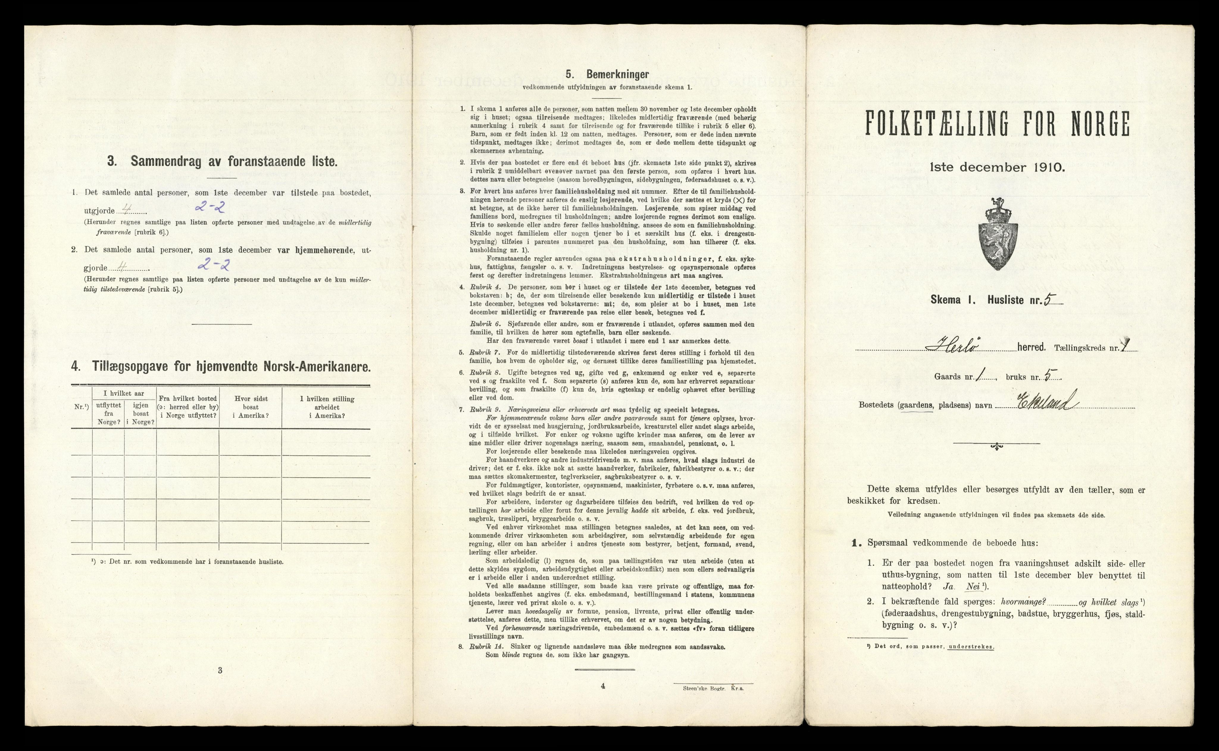 RA, Folketelling 1910 for 1258 Herdla herred, 1910, s. 46