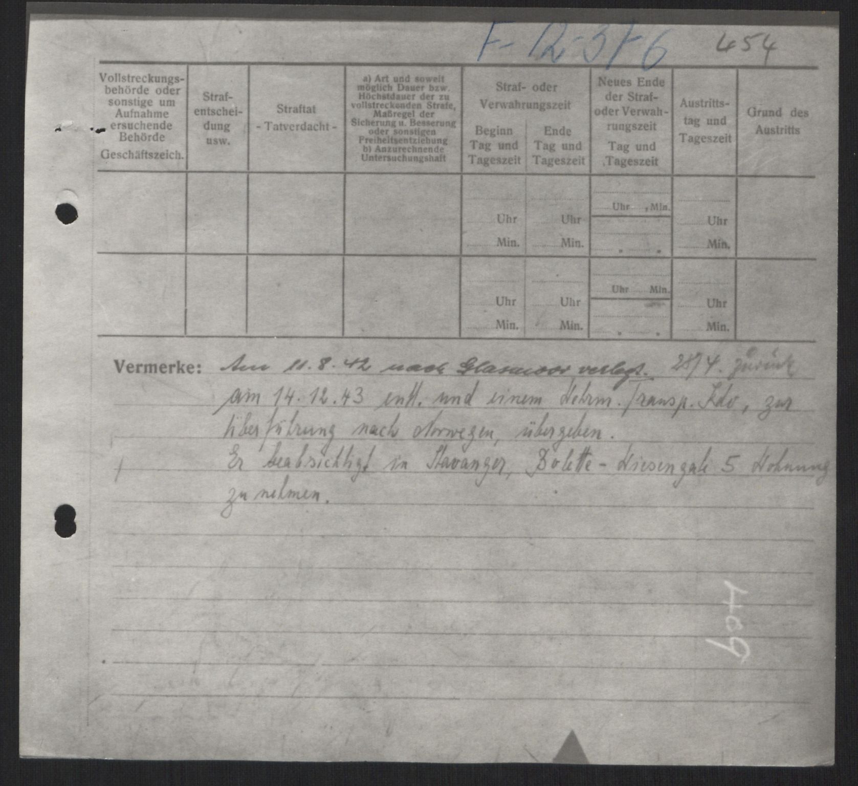 Befehlshaber der Sicherheitspolizei und des SD, AV/RA-RAFA-5969/F/Fd/L0004: Fangekartotek P-W, 1940-1945