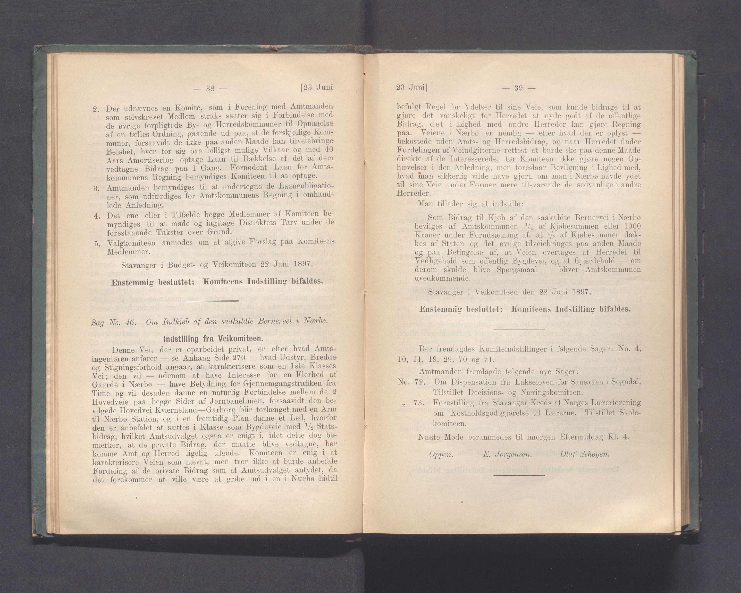 Rogaland fylkeskommune - Fylkesrådmannen , IKAR/A-900/A, 1897, s. 26